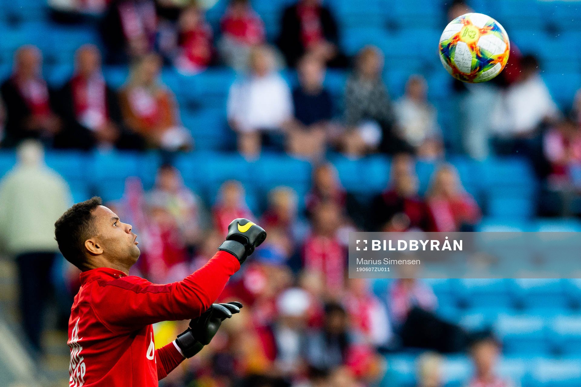 Goalkeeper Sten Grytebust of Norway