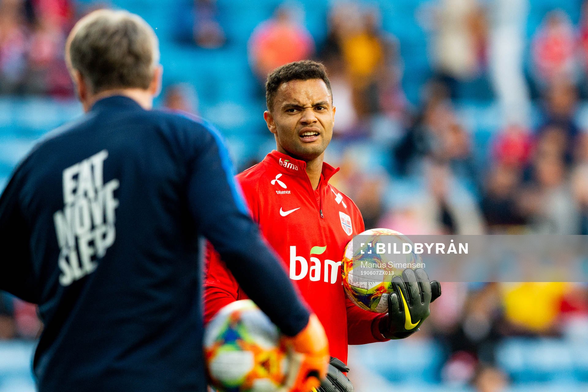 Goalkeeper Sten Grytebust of Norway