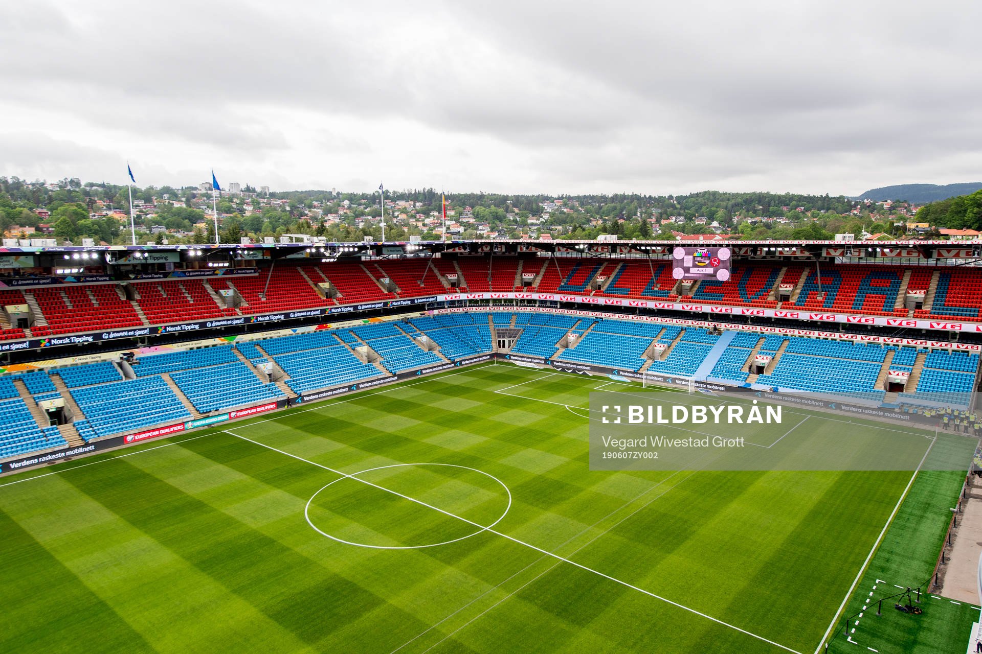 General view of Ullevaal stadion