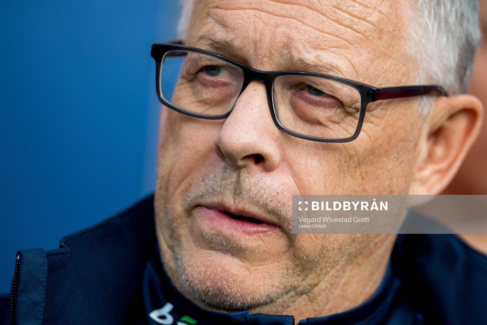 Lars Lagerbäck, head coach of Norway, ahead of the UEFA Euro Qualifier football match between Norway and Romania on June 7, 2019 in Oslo.
