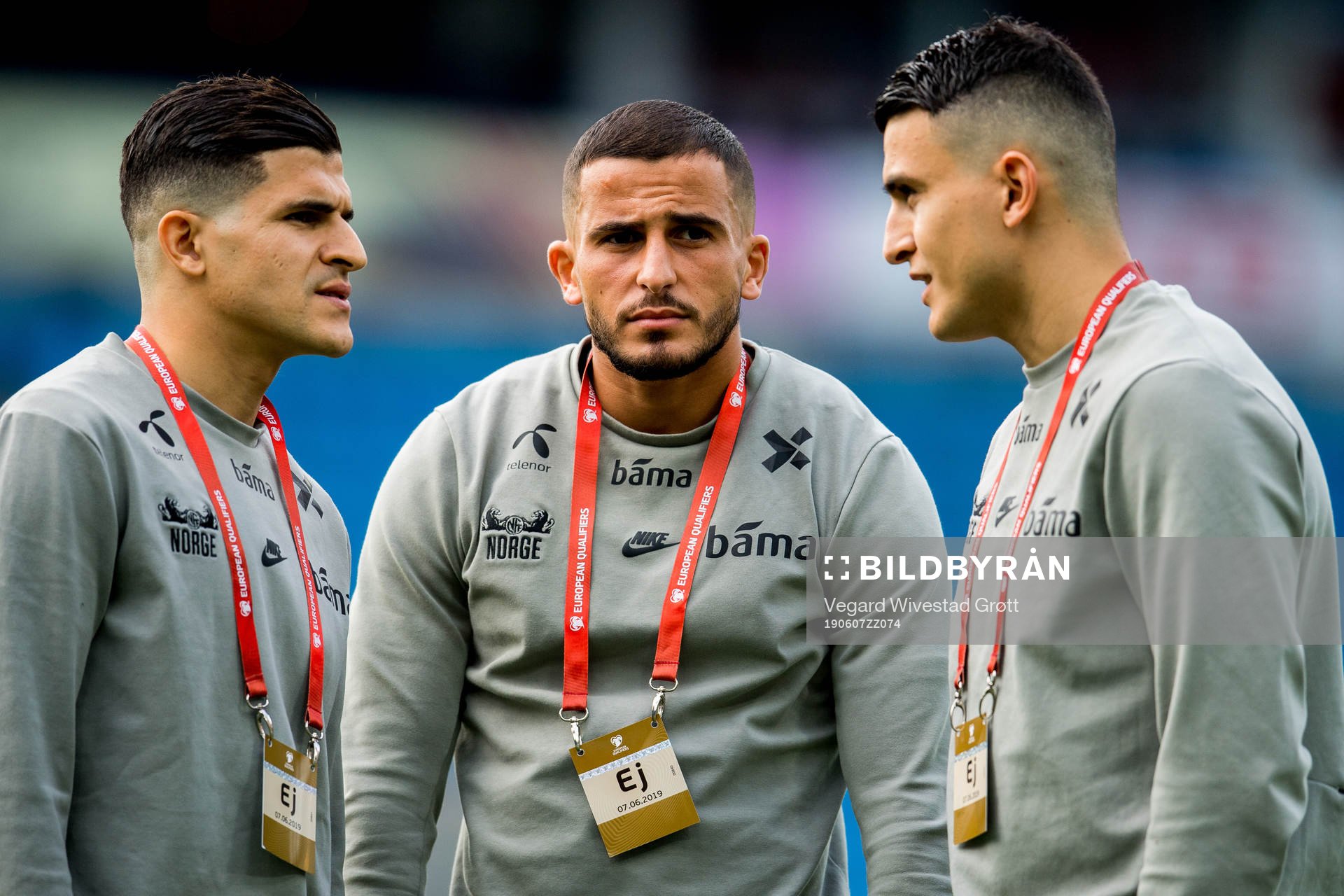 Tarik Elyounoussi, Omar Elabdellaoui and Mohamed