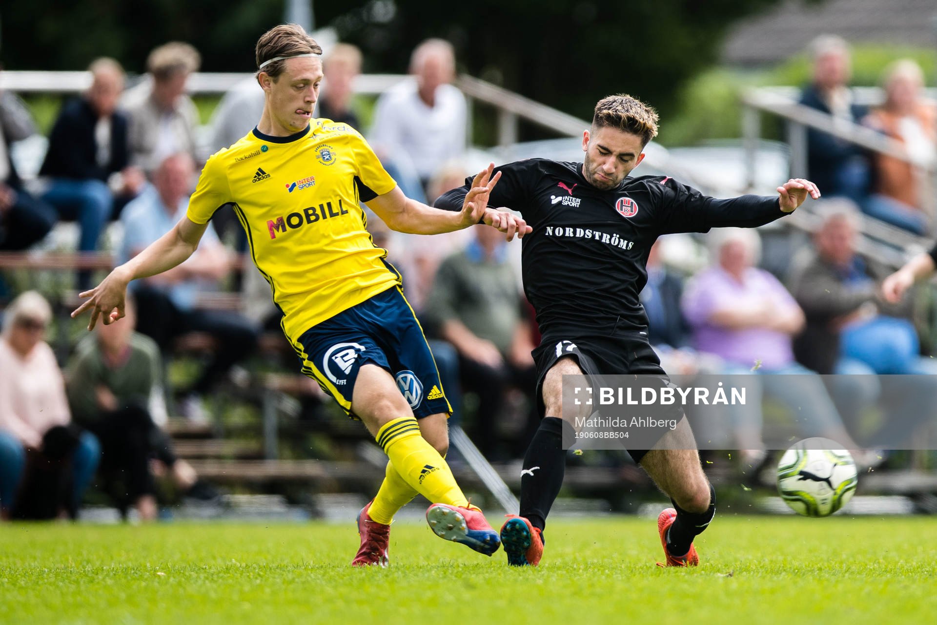 Ängelholms Rasmus Strandberg och Hittarps Mouhamed Fahs