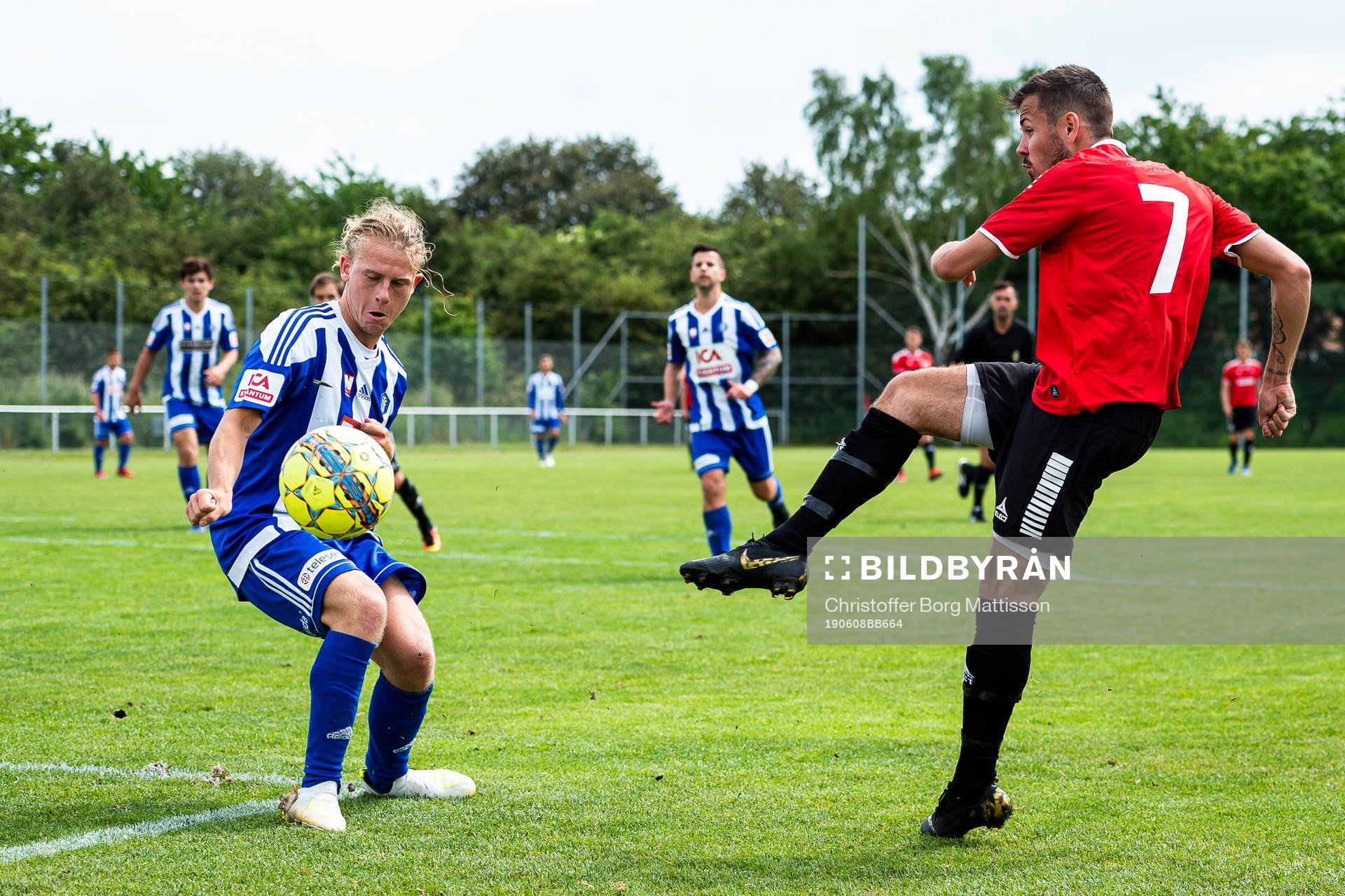 Limhamn Bunkeflos Sebastian Rask skjuter