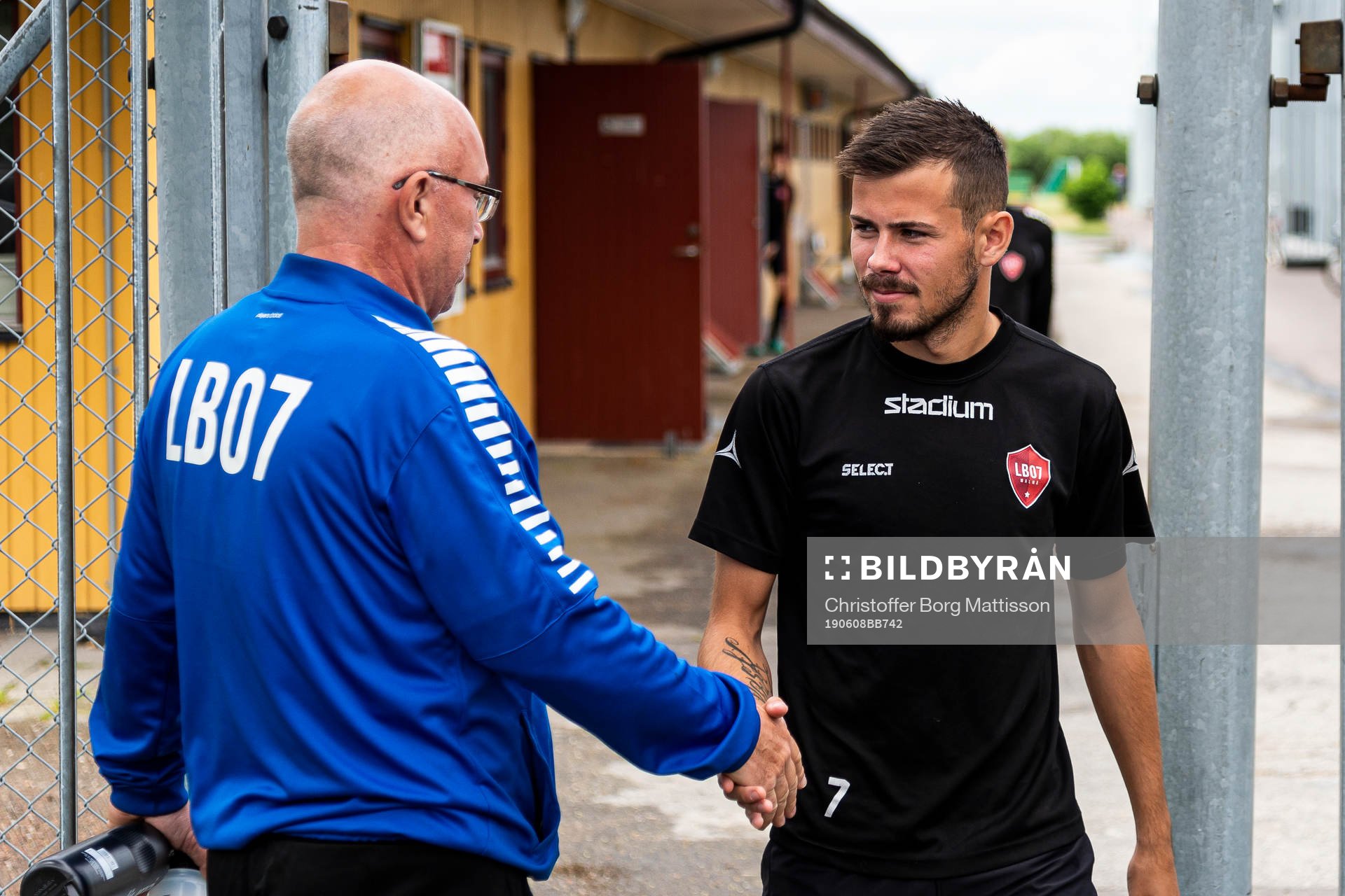 Limhamn Bunkeflos materialförvaltare Roland Johansson