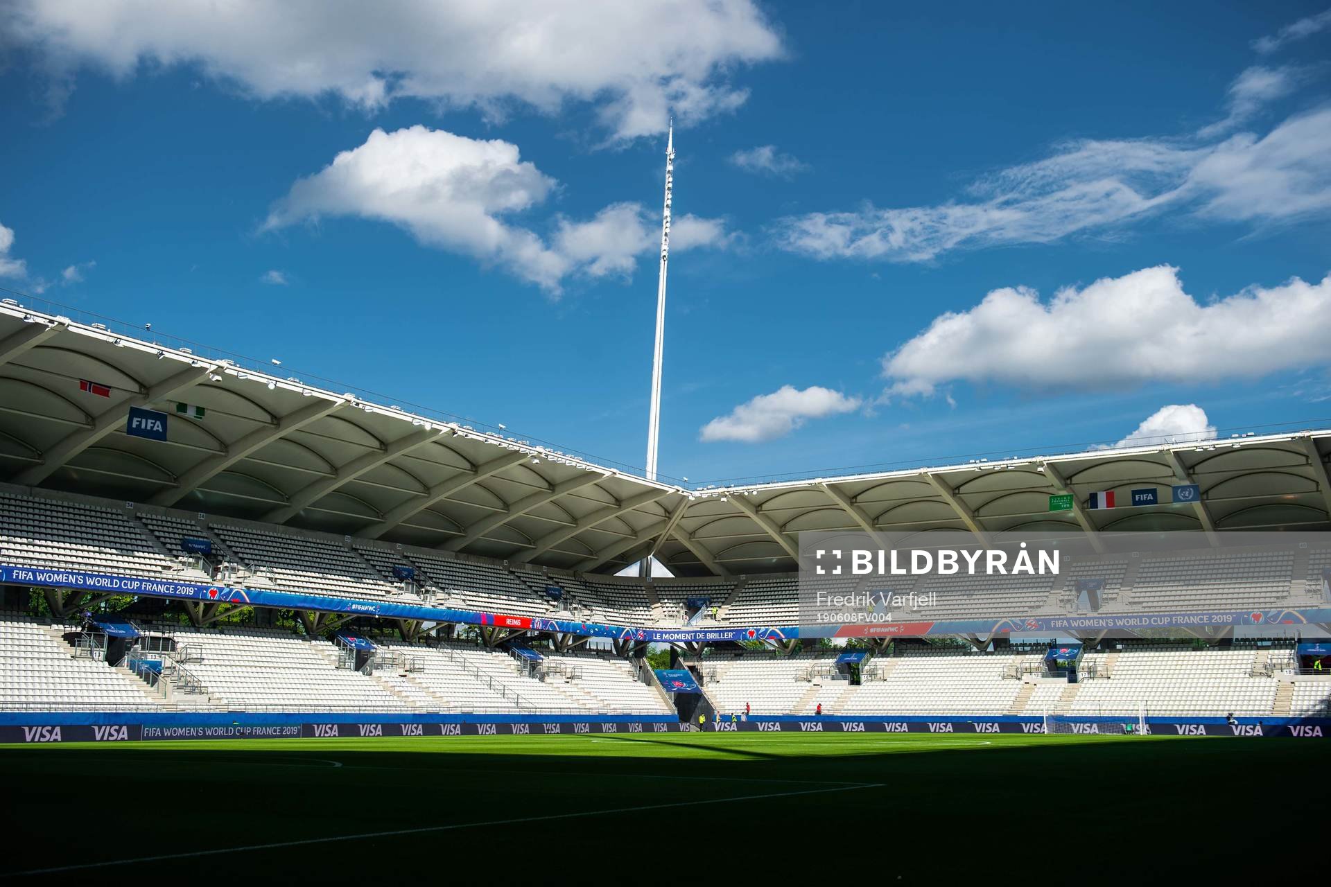 General view of Stade Auguste-Delaune