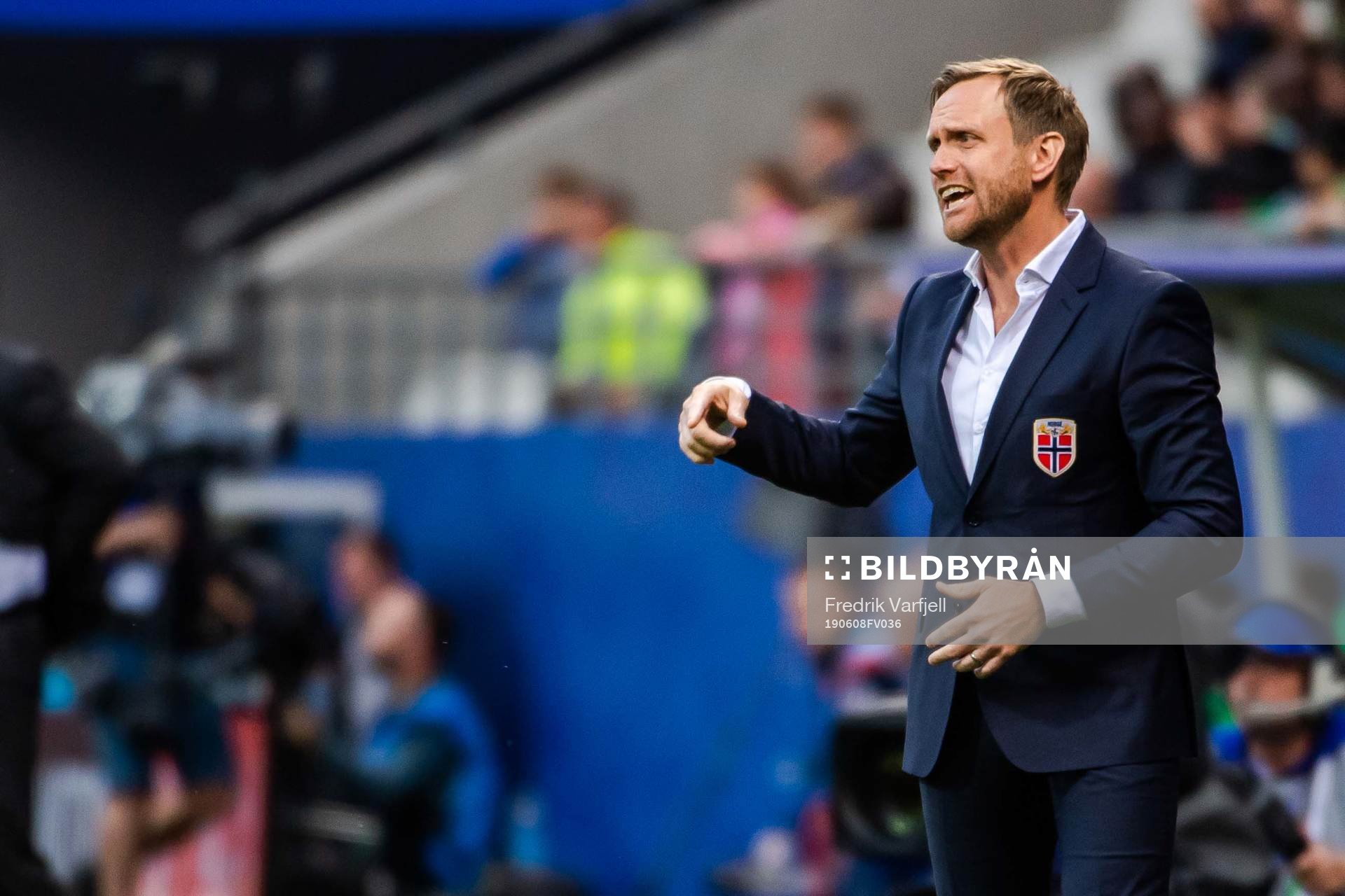 Martin Sjögren, head coach of Norway