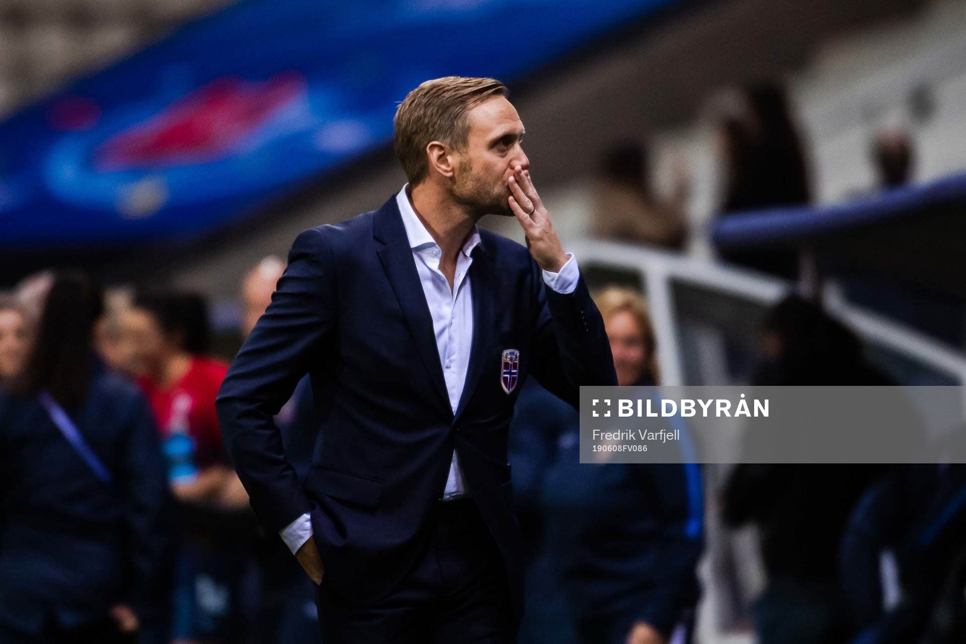 Martin Sjögren, head coach of Norway