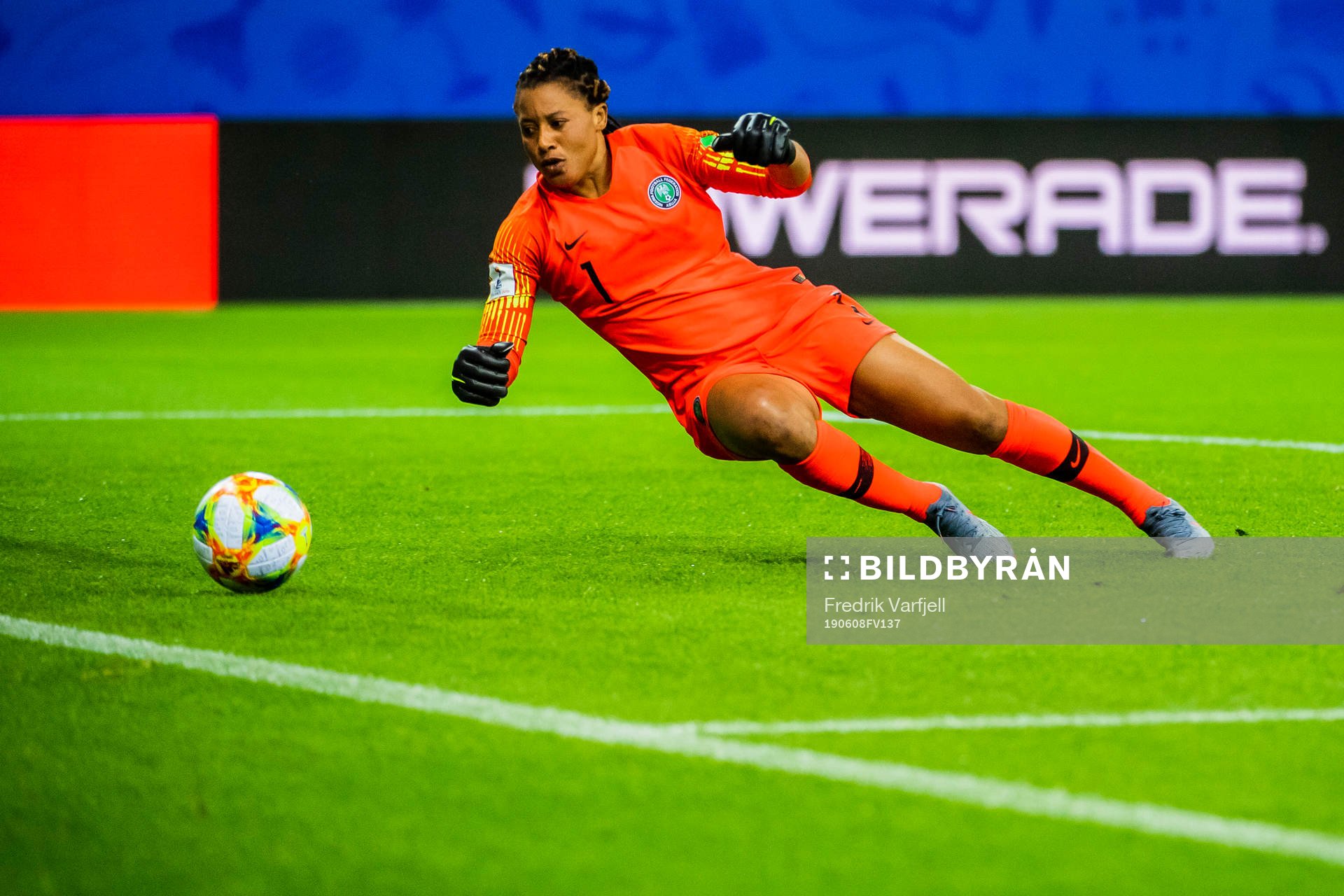 Goalkeeper Tochukwu Oluehi of Nigeria