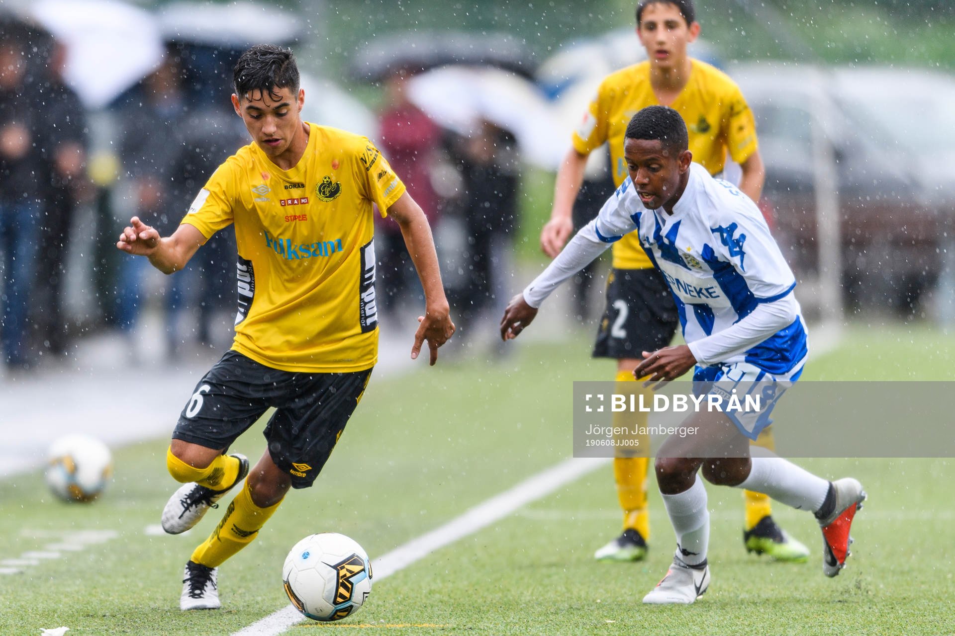 Elfsborgs Max Sandberg och IFK Göteborgs Yonatan Yosef