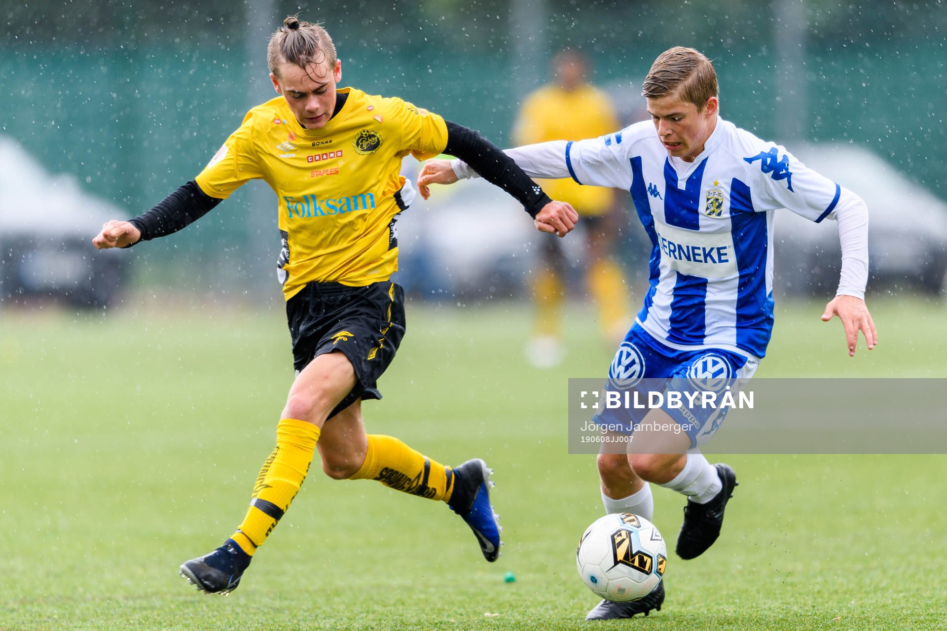 Elfsborgs Rasmus Nordin och IFK Göteborgs Felix Eriksson