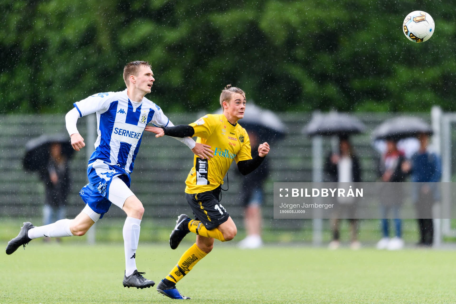 IFK Göteborgs Ola Eriksen och Elfsborgs Rasmus Nordin