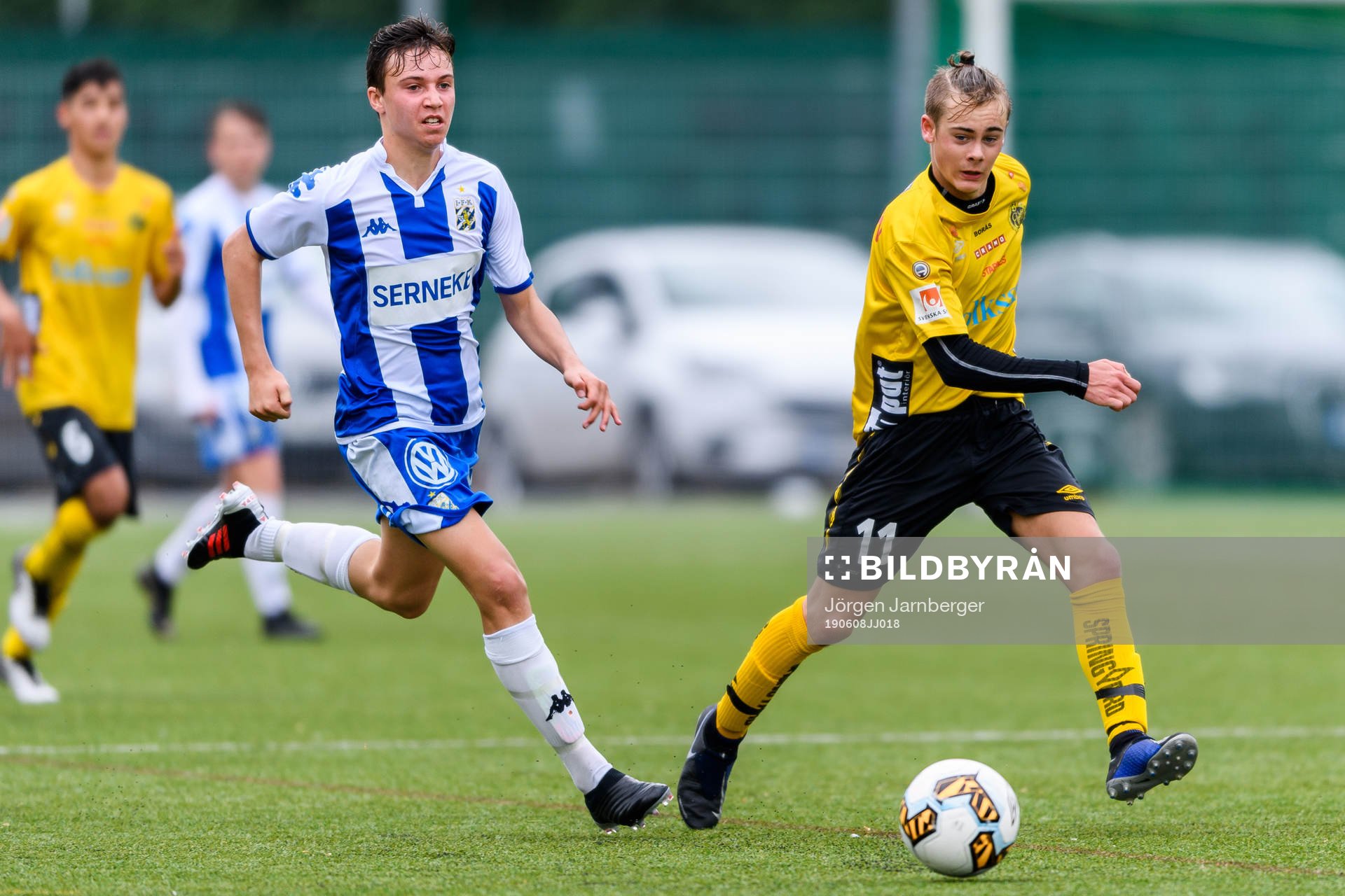 IFK Göteborgs Oliwer Brodin och Elfsborgs Rasmus Nordin