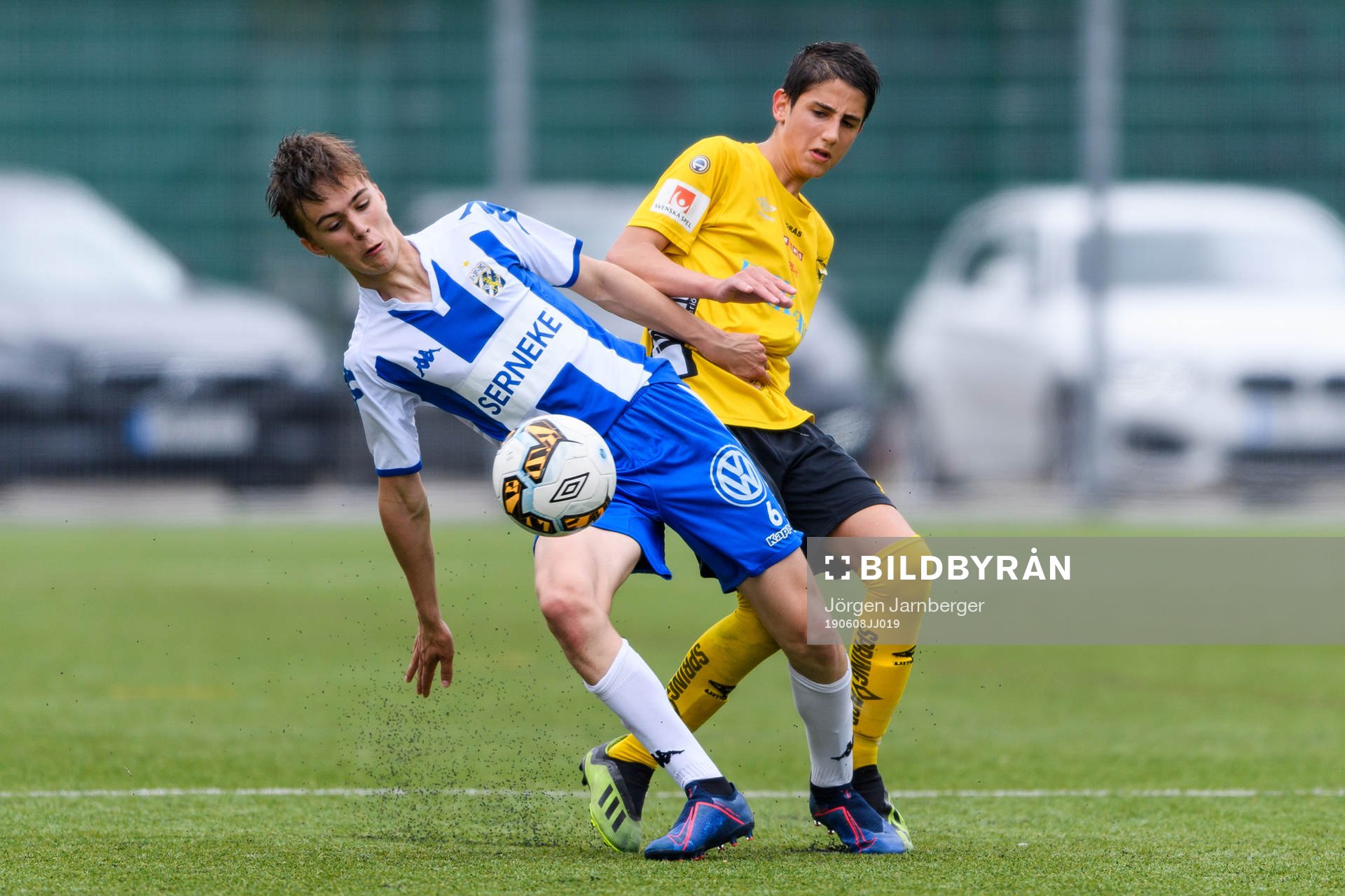 IFK Göteborgs Kasper Frelén och Elfsborgs Arian Sawsani