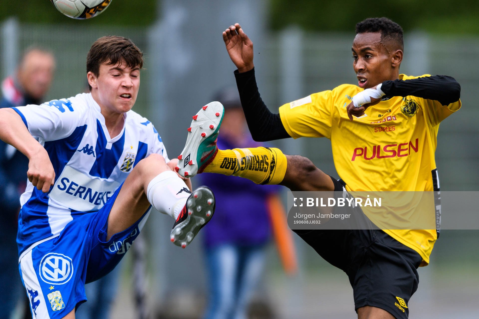 Elfsborgs Said Ali och IFK Göteborgs Oliwer Brodin