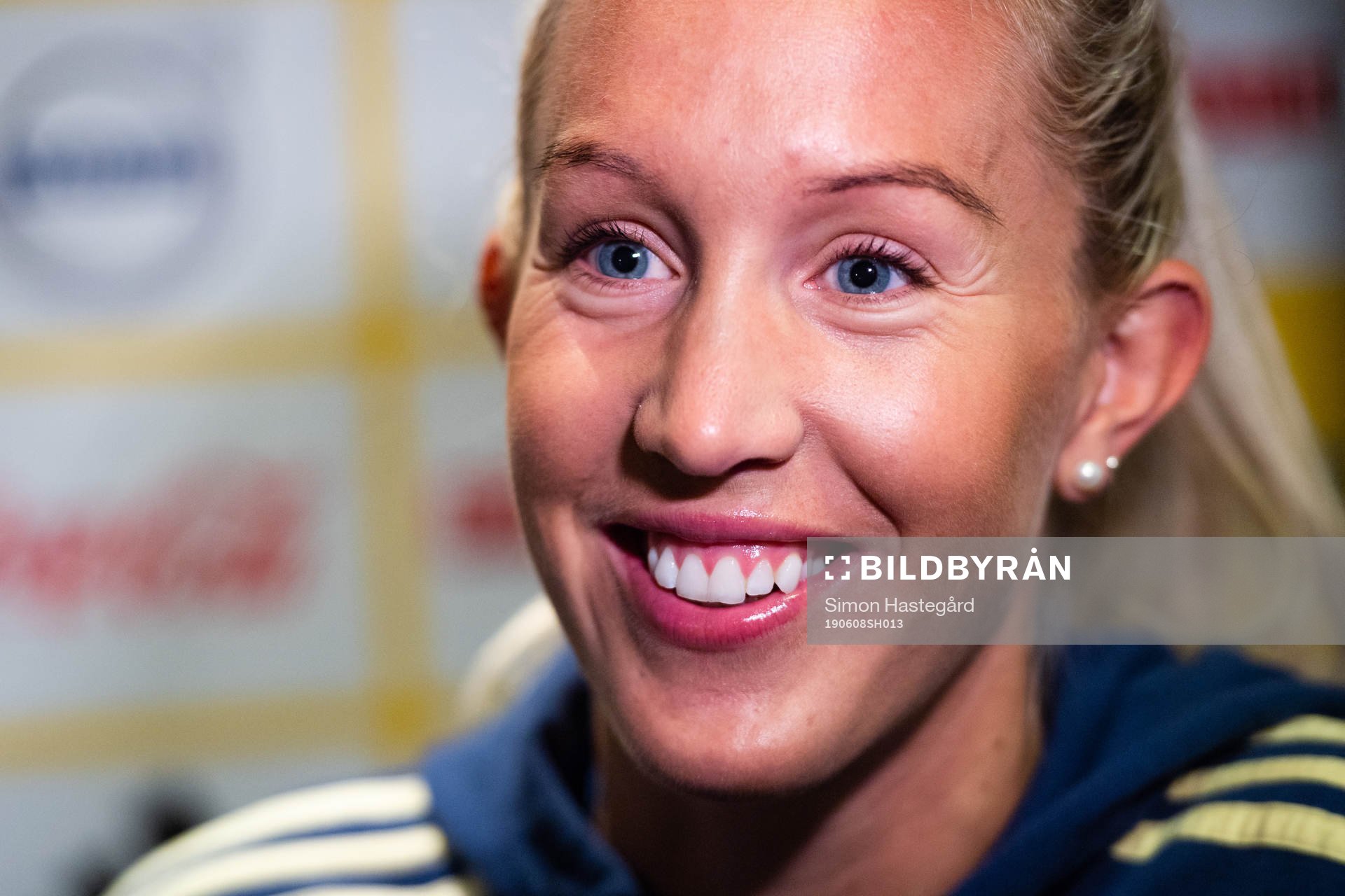 Julia Roddar of Swedish national women football team