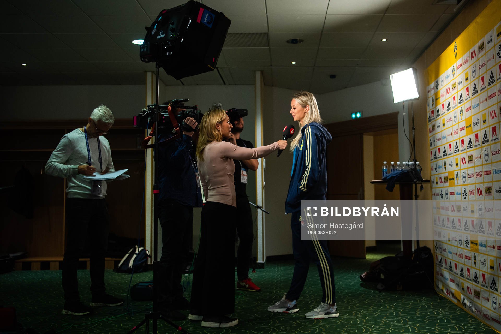 Amanda Ilestedt of Swedish national women football team