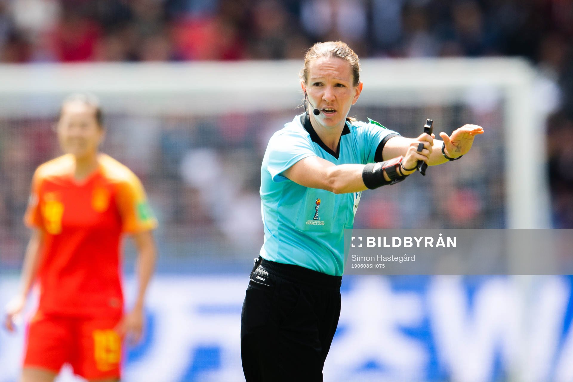 Referee Marie-Soleil Beaudoin