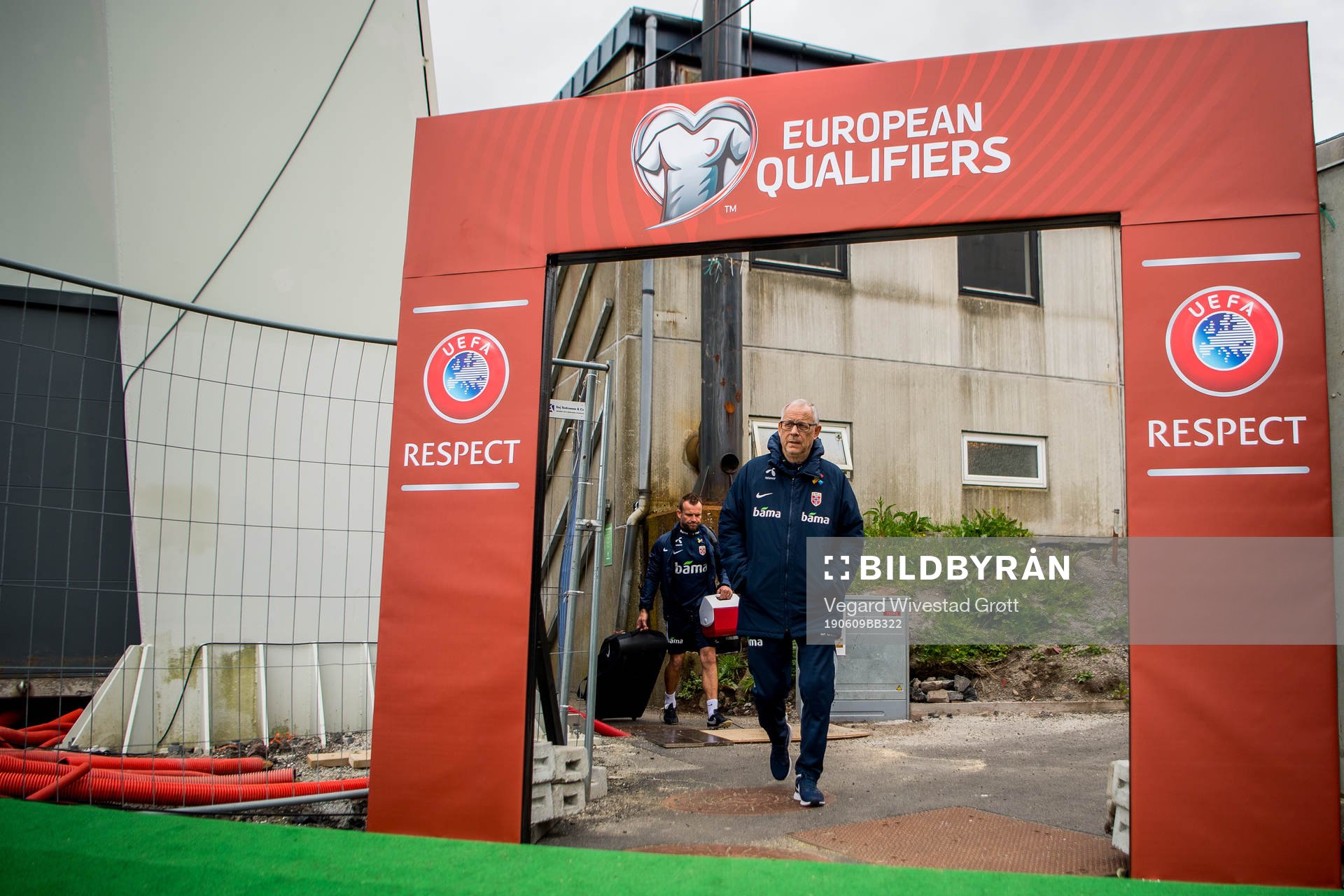 Lars Lagerbäck, head coach of Norway