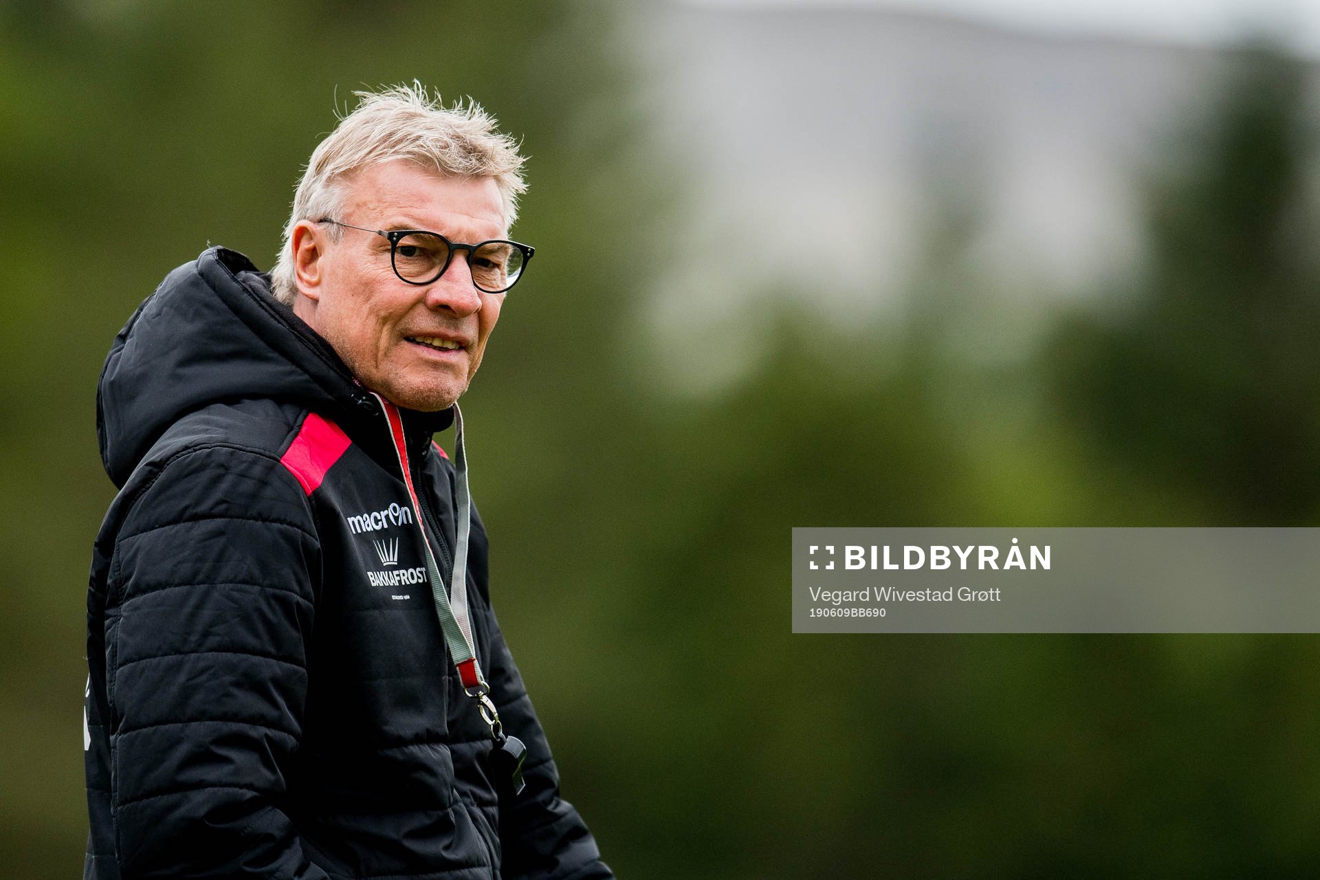 Lars Olsen, head coach of Faroe Islands