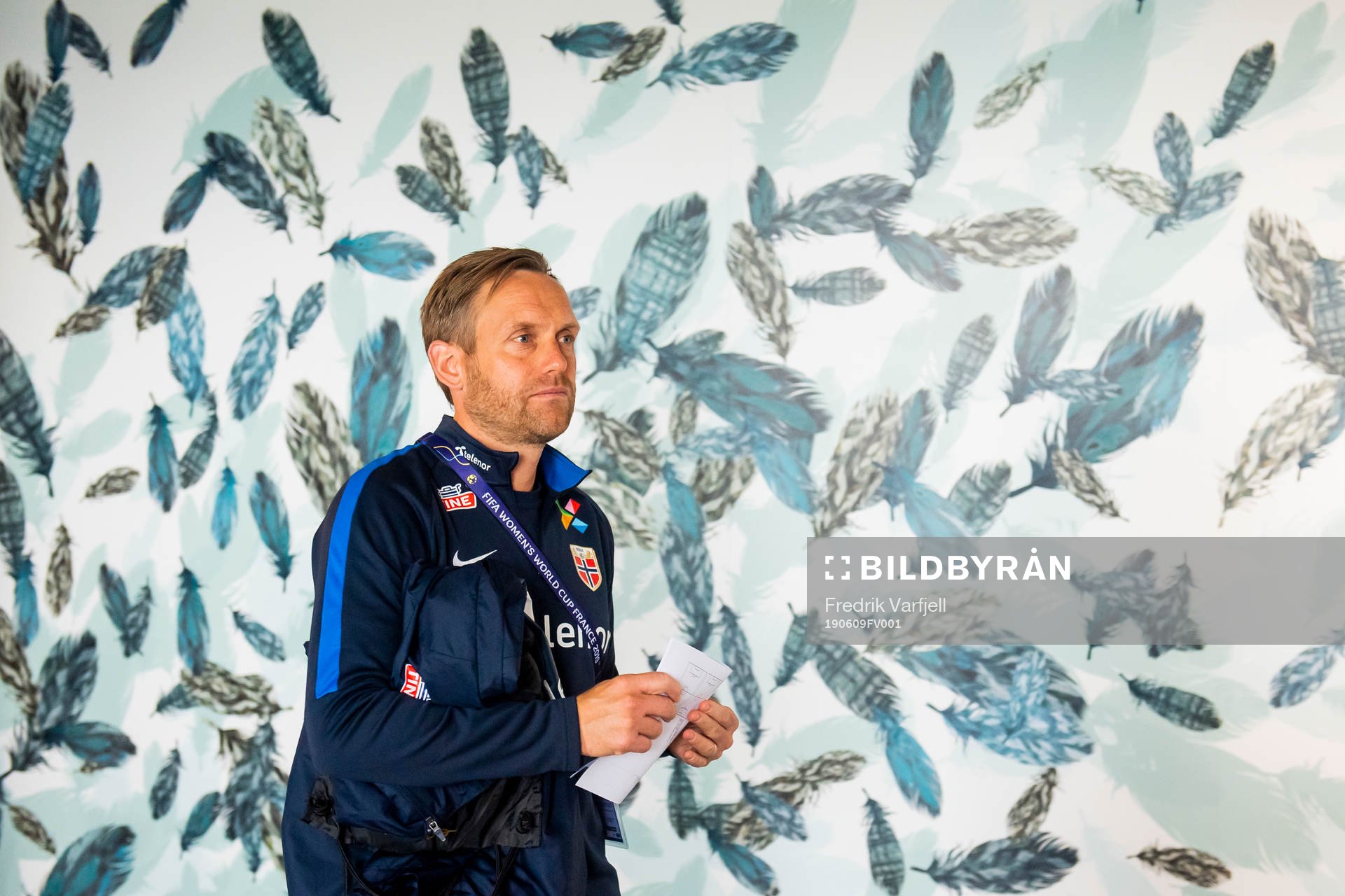 Martin Sjögren, head coach of Norway