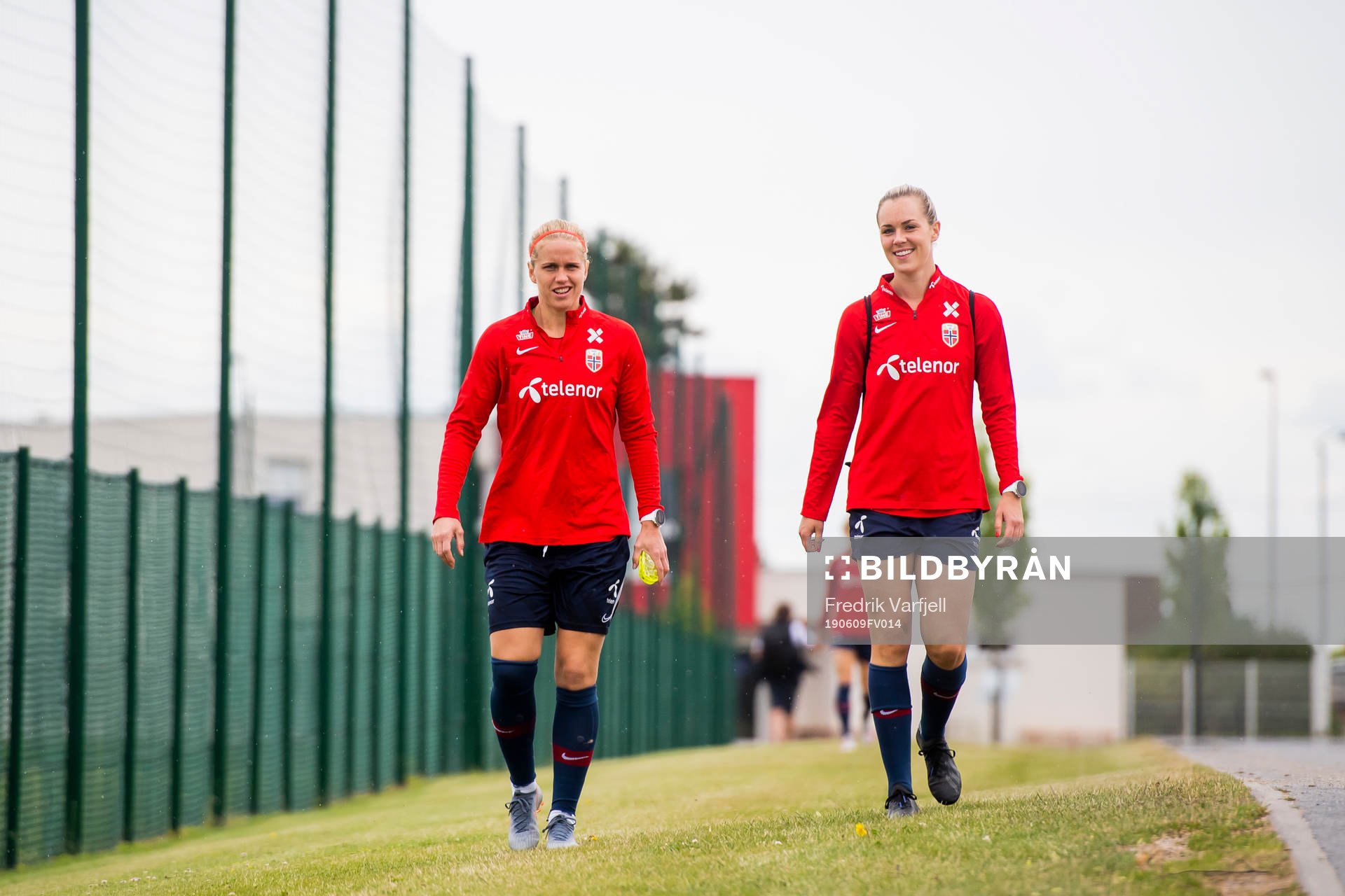 Elise Hove Thorsnes and Stine Hovland of Norway