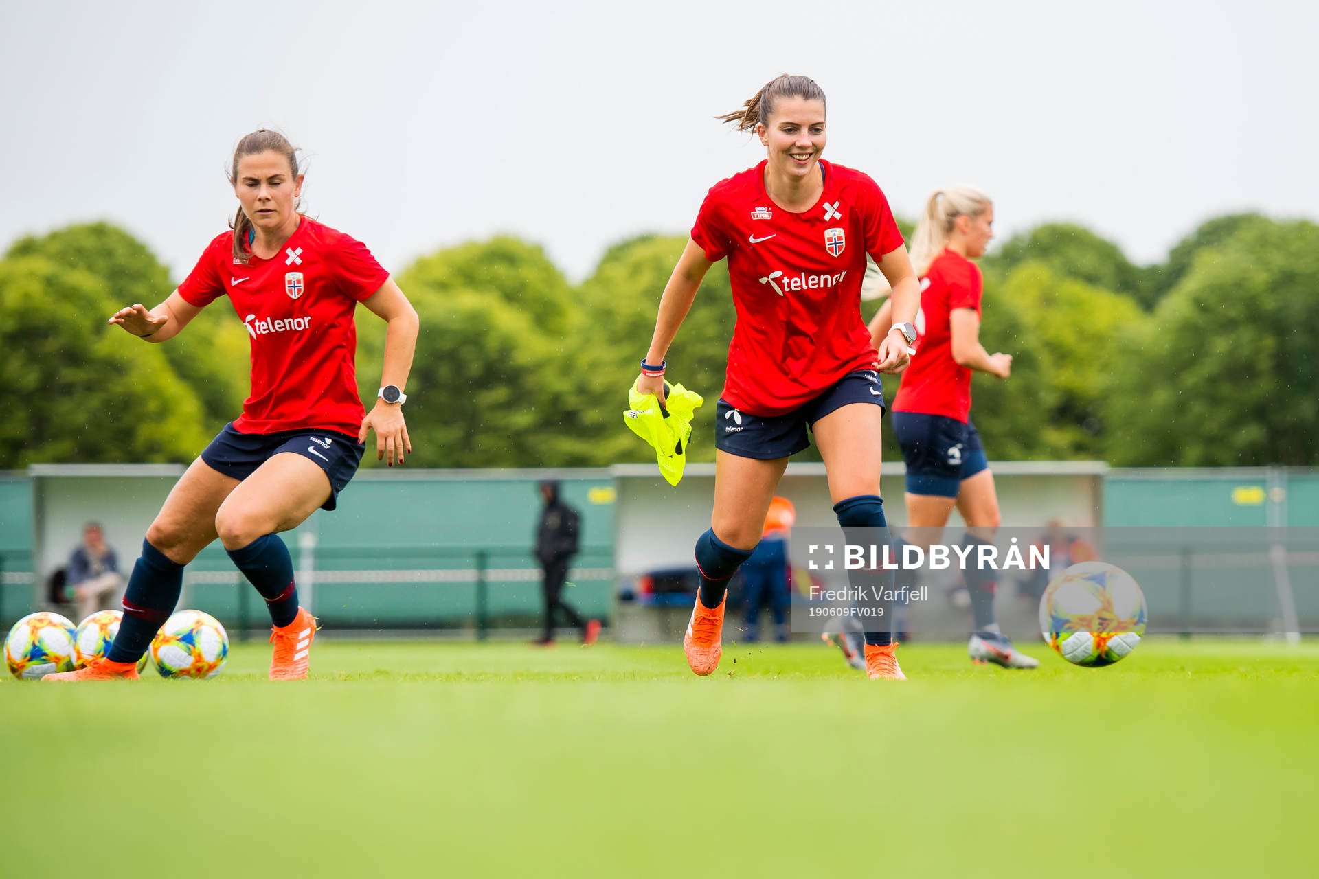 Emilie Bosshard Haavi and Cecilie Redisch Kvamme of Norway