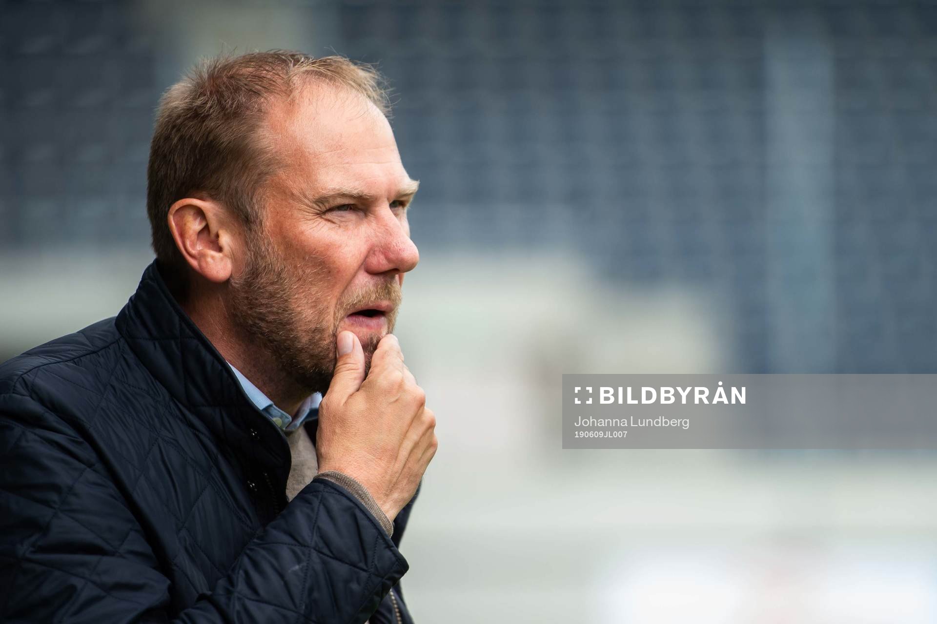Halmstads tränare Magnus Haglund