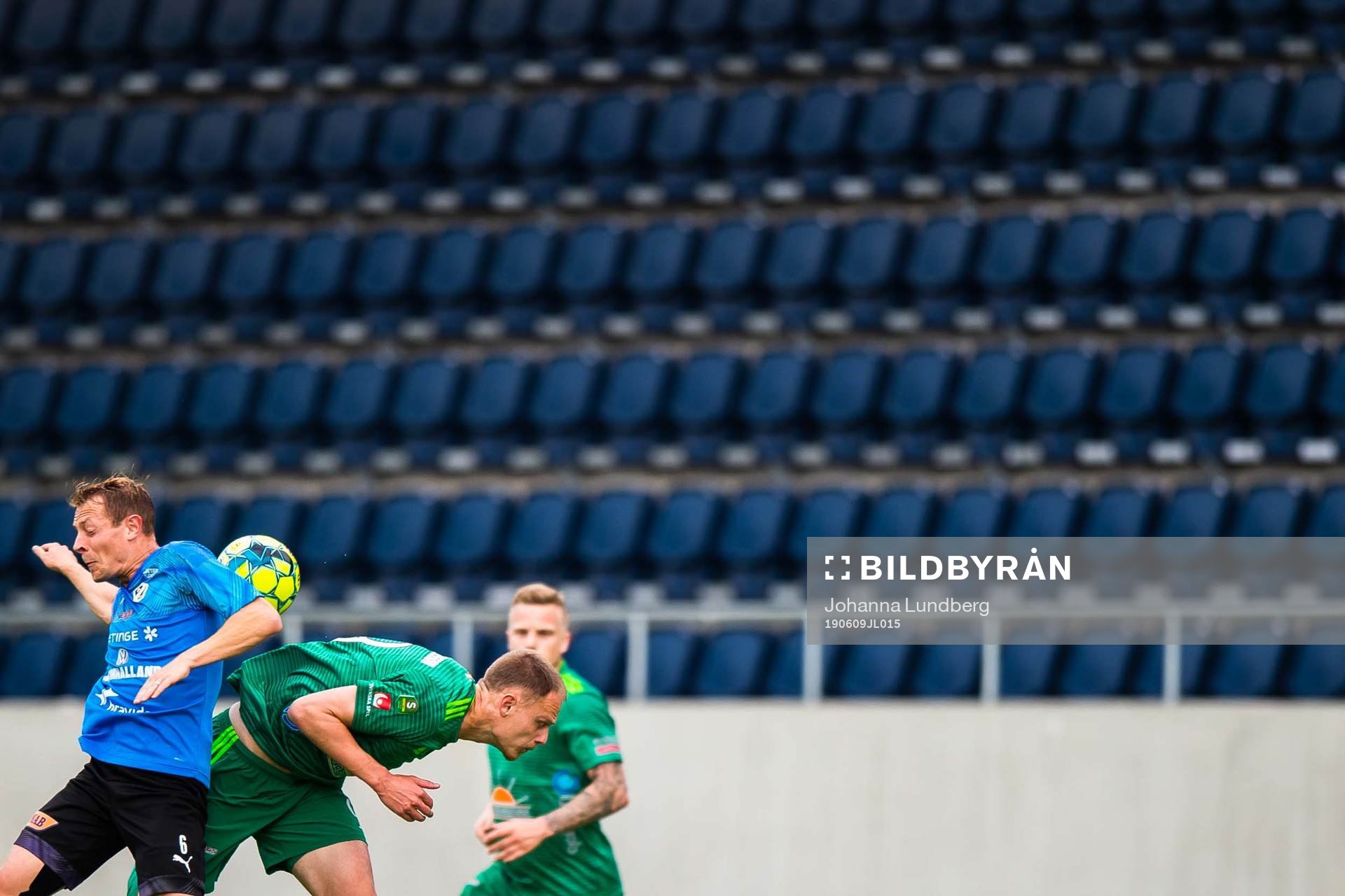Halmstads Joel Allansson och Dalkurds Simon Alexandersson