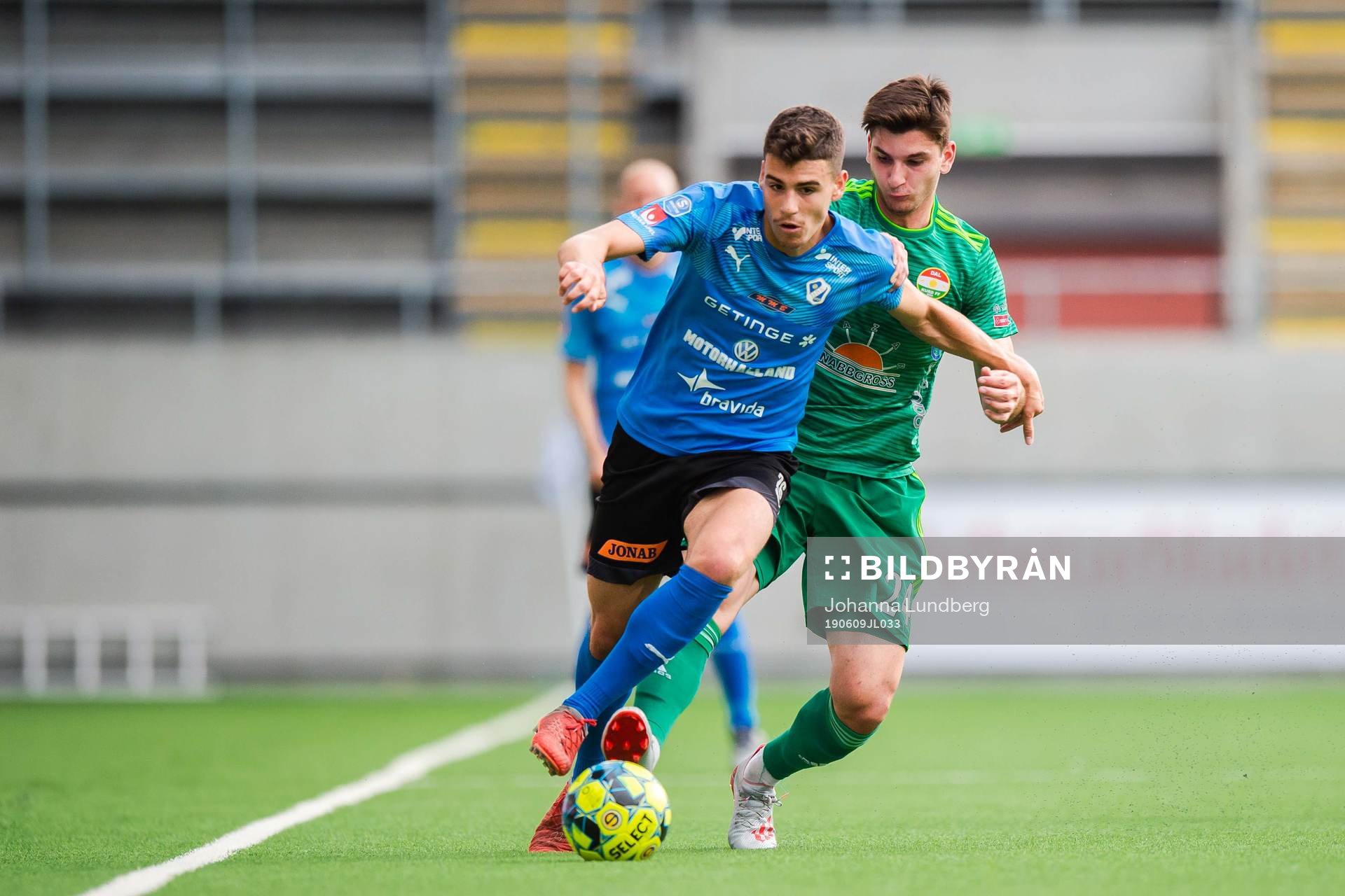 Halmstads Joel Allansson och Dalkurds Besard Sabovic