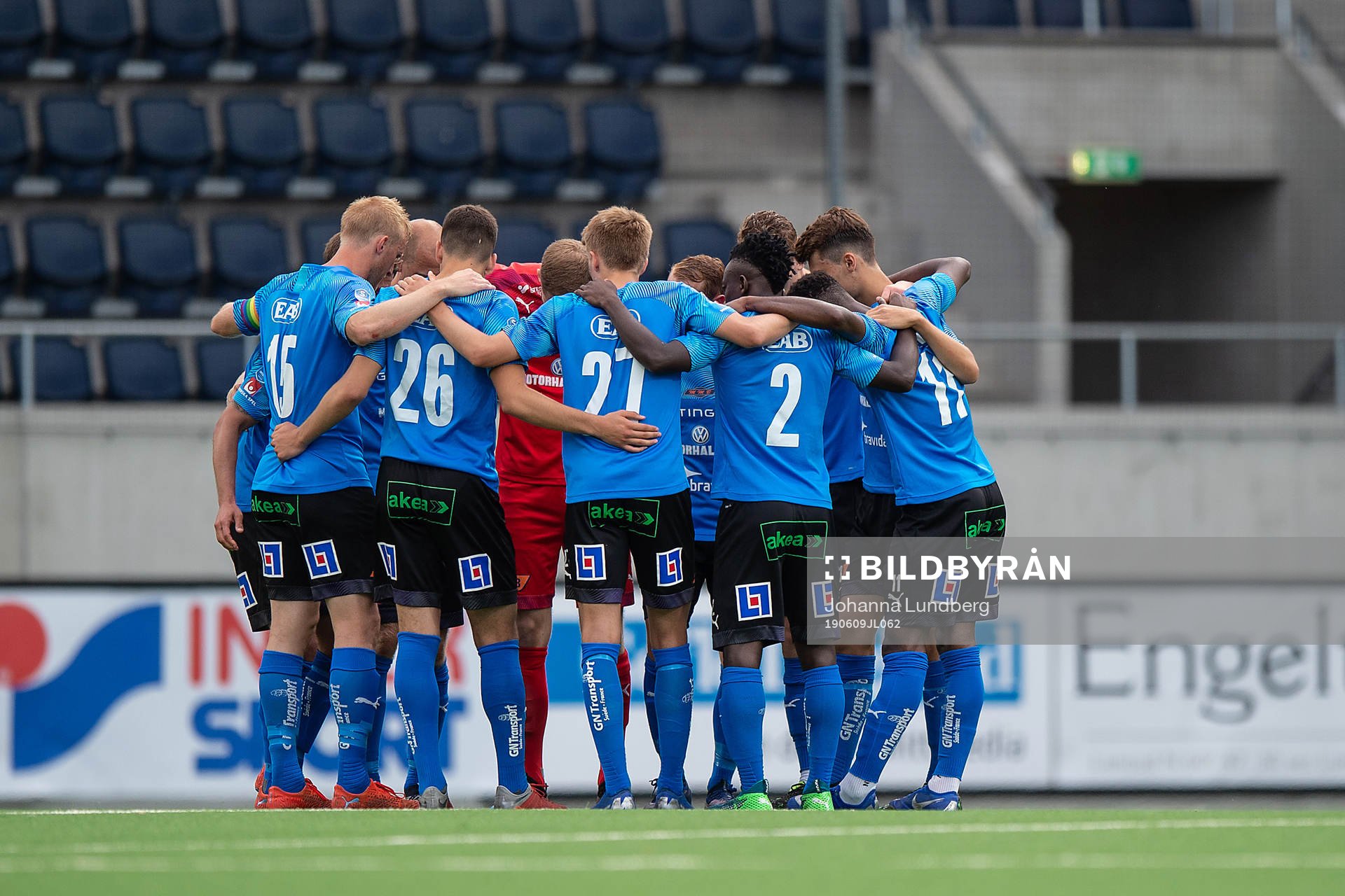 Halmstads spelare samlar ihop sig
