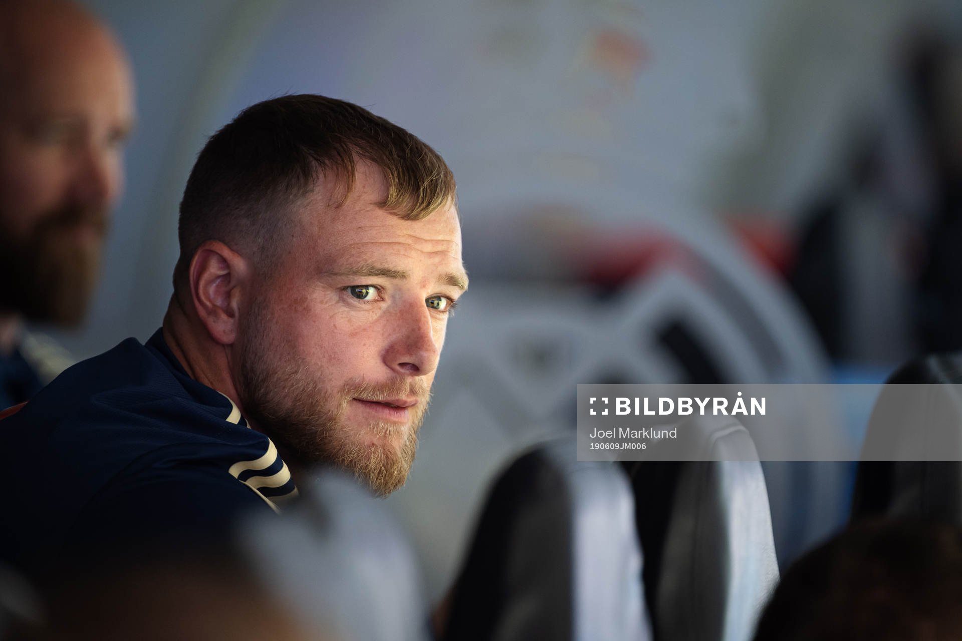 John Guidetti of the Swedish national football team