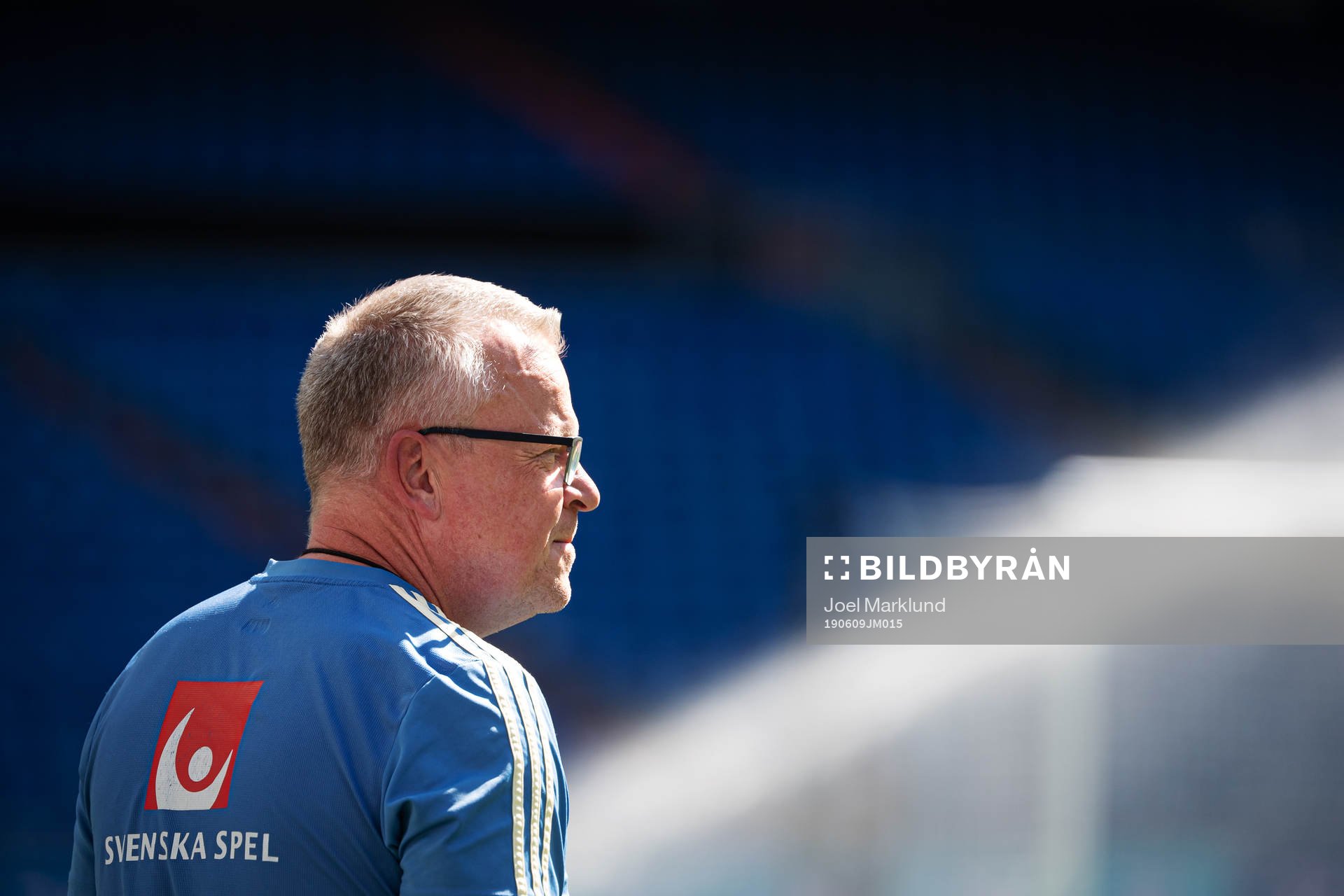 Head coach Janne Andersson of the Swedish national football