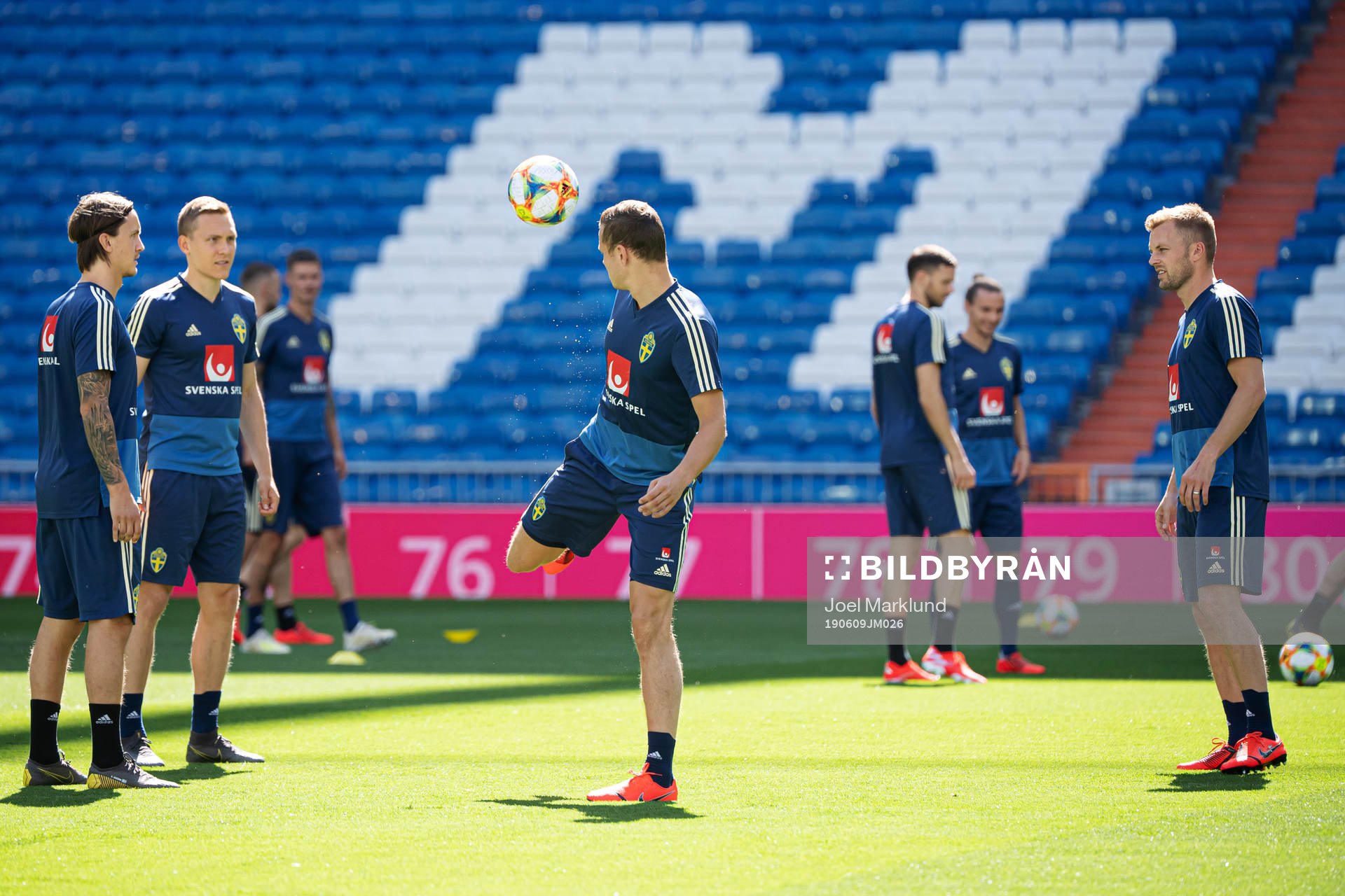 Kristoffer Olsson, Ludwig Augustinsson, Viktor Claesson and