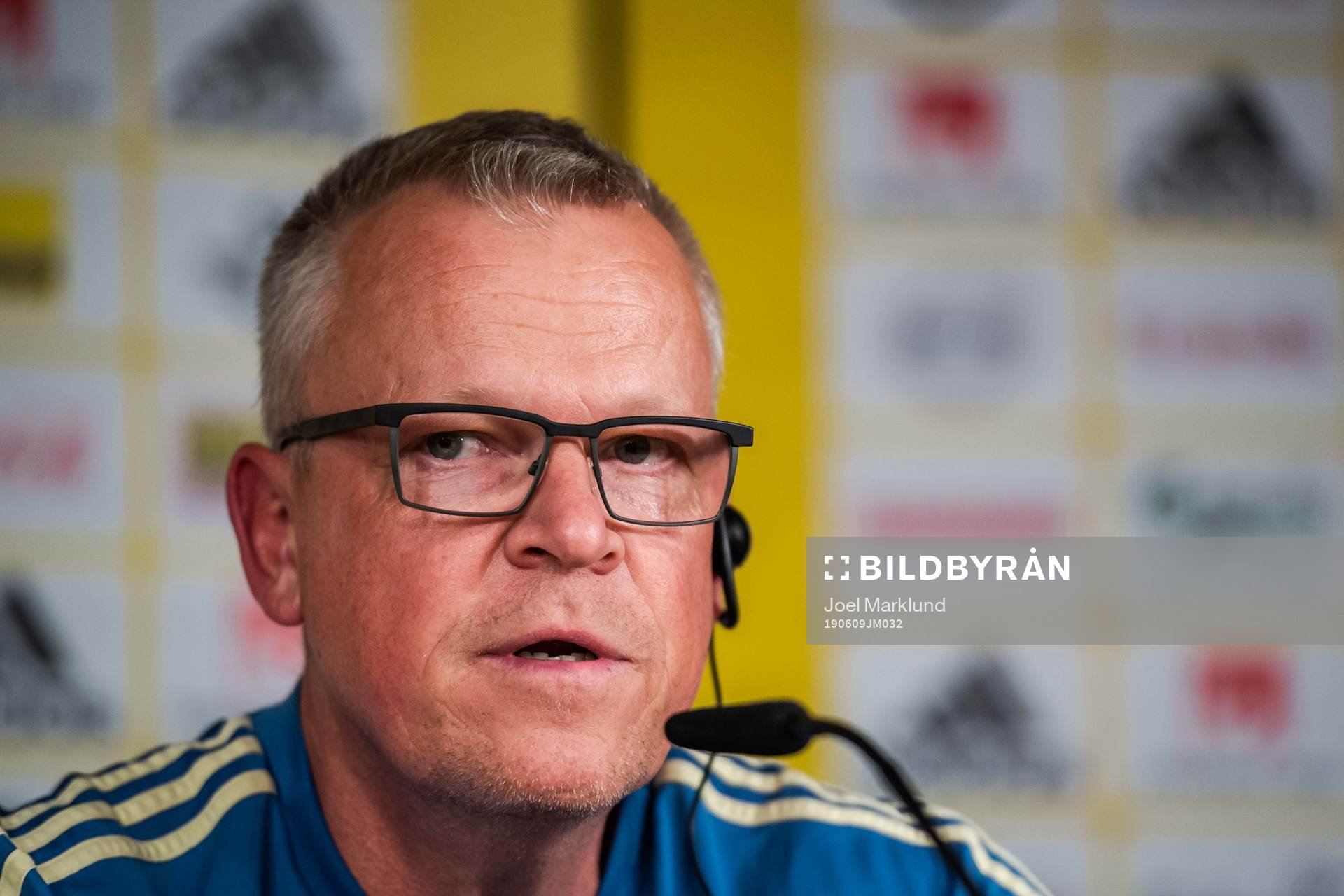 Head coach Janne Andersson of the Swedish national football