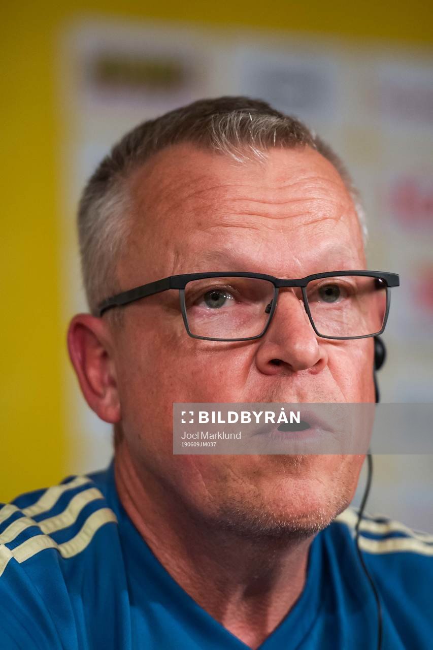 Head coach Janne Andersson of the Swedish national football