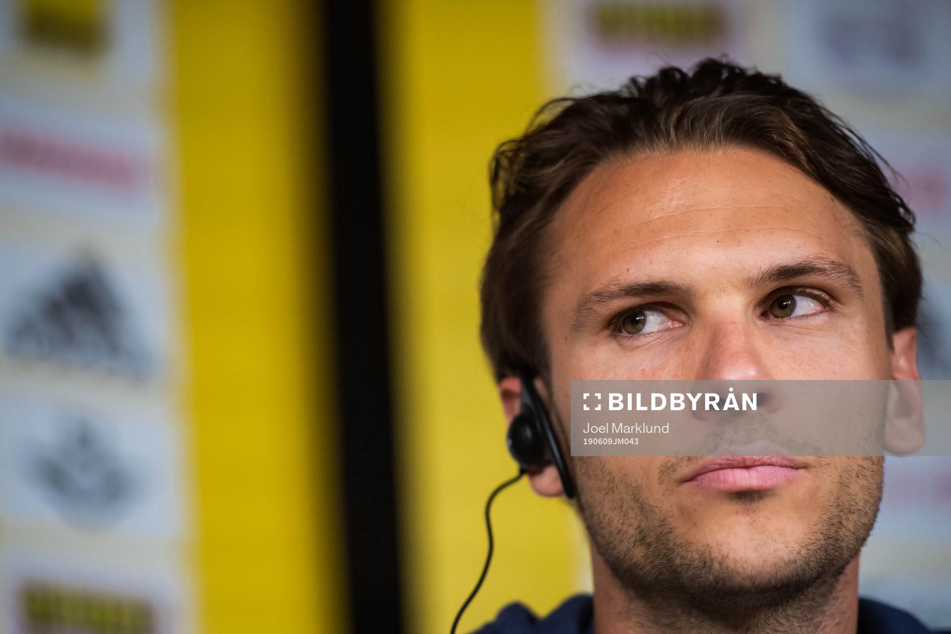 Albin Ekdal of the Swedish national football team