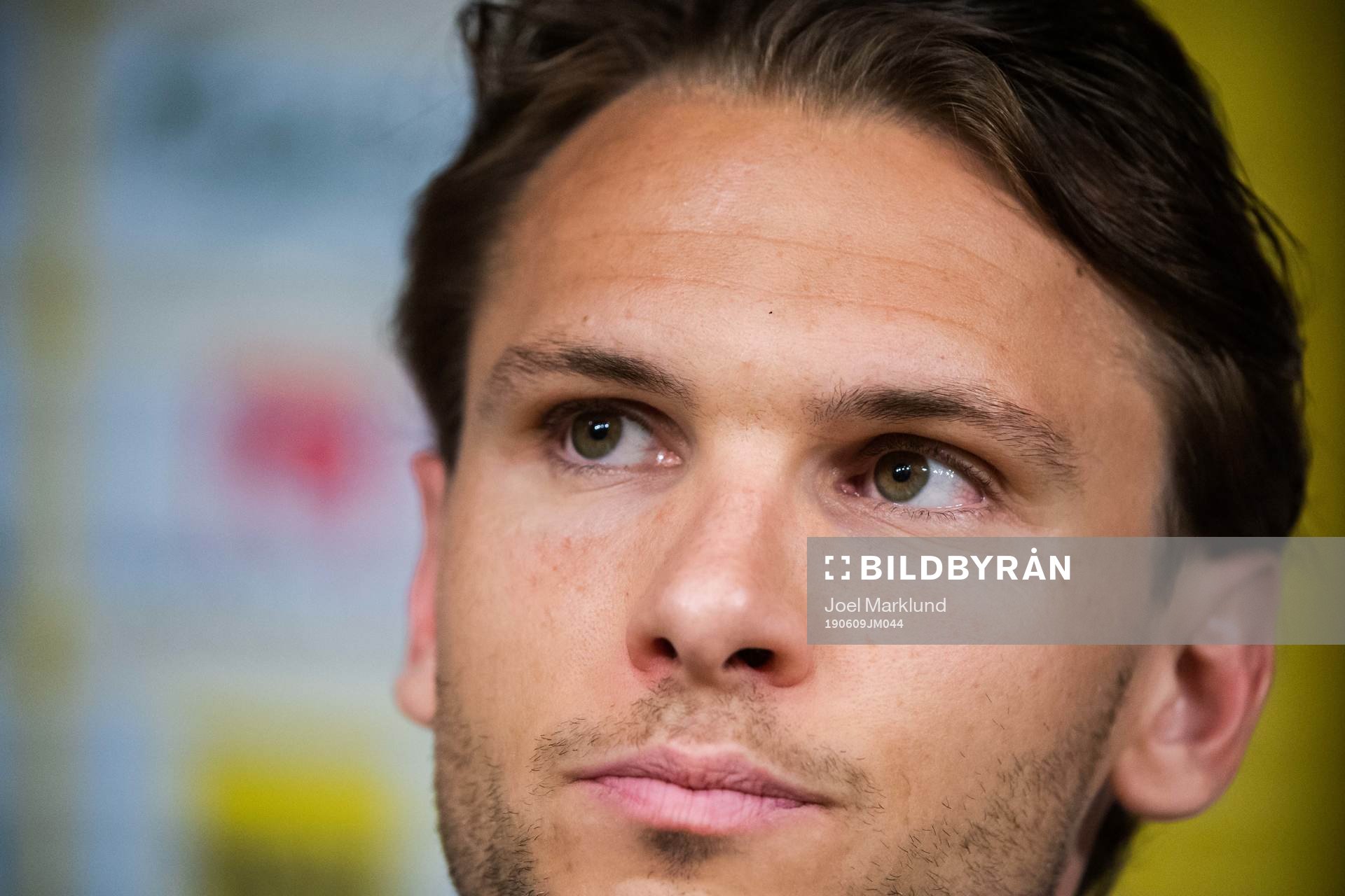 Albin Ekdal of the Swedish national football team