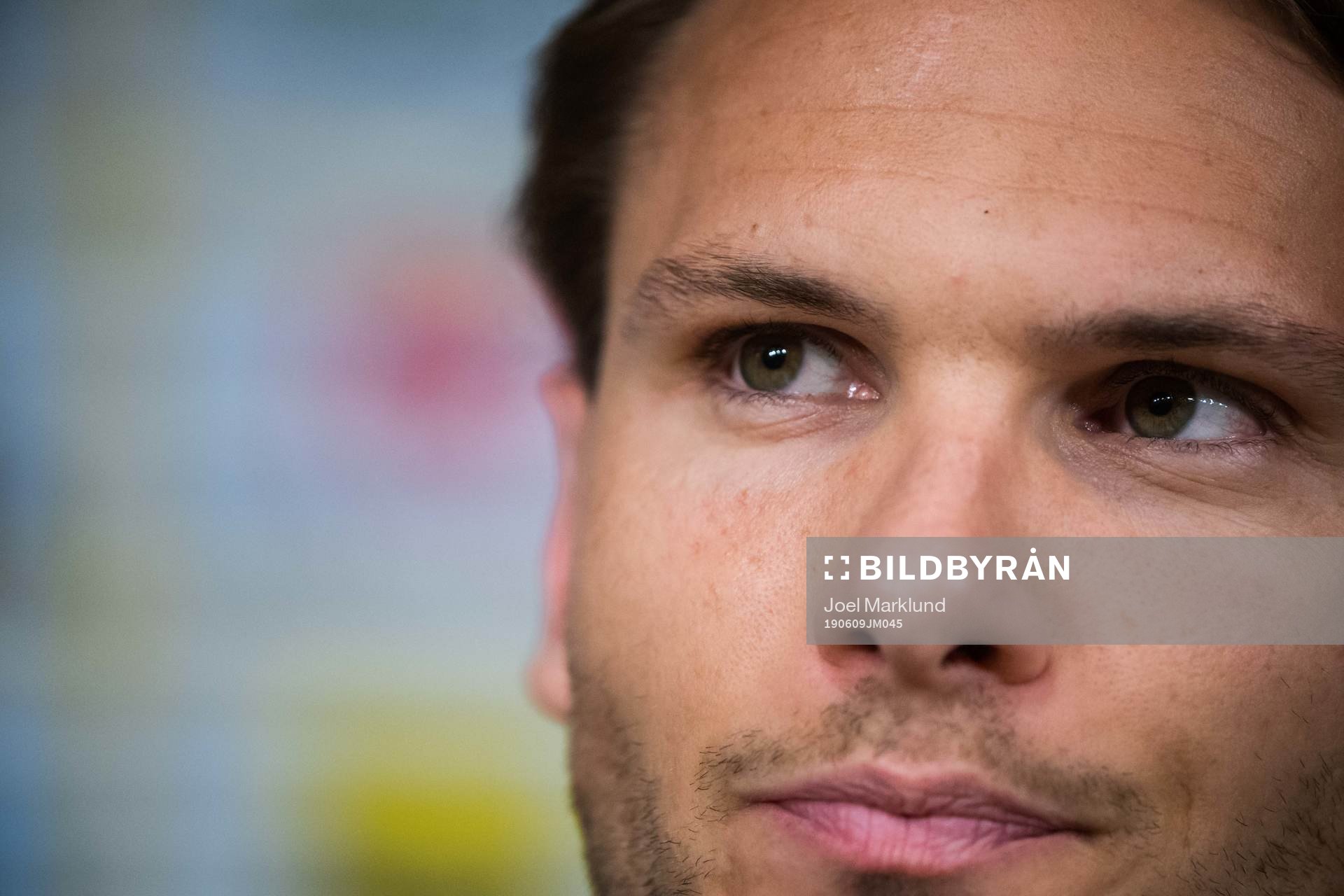Albin Ekdal of the Swedish national football team