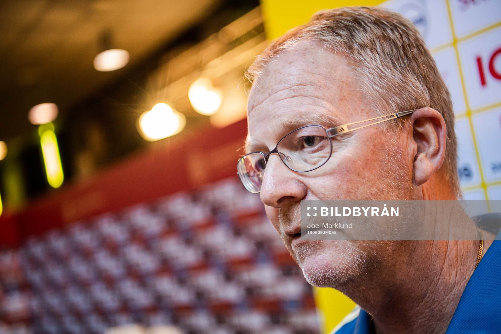Scout Lars Jakobsson of the Swedish national football team