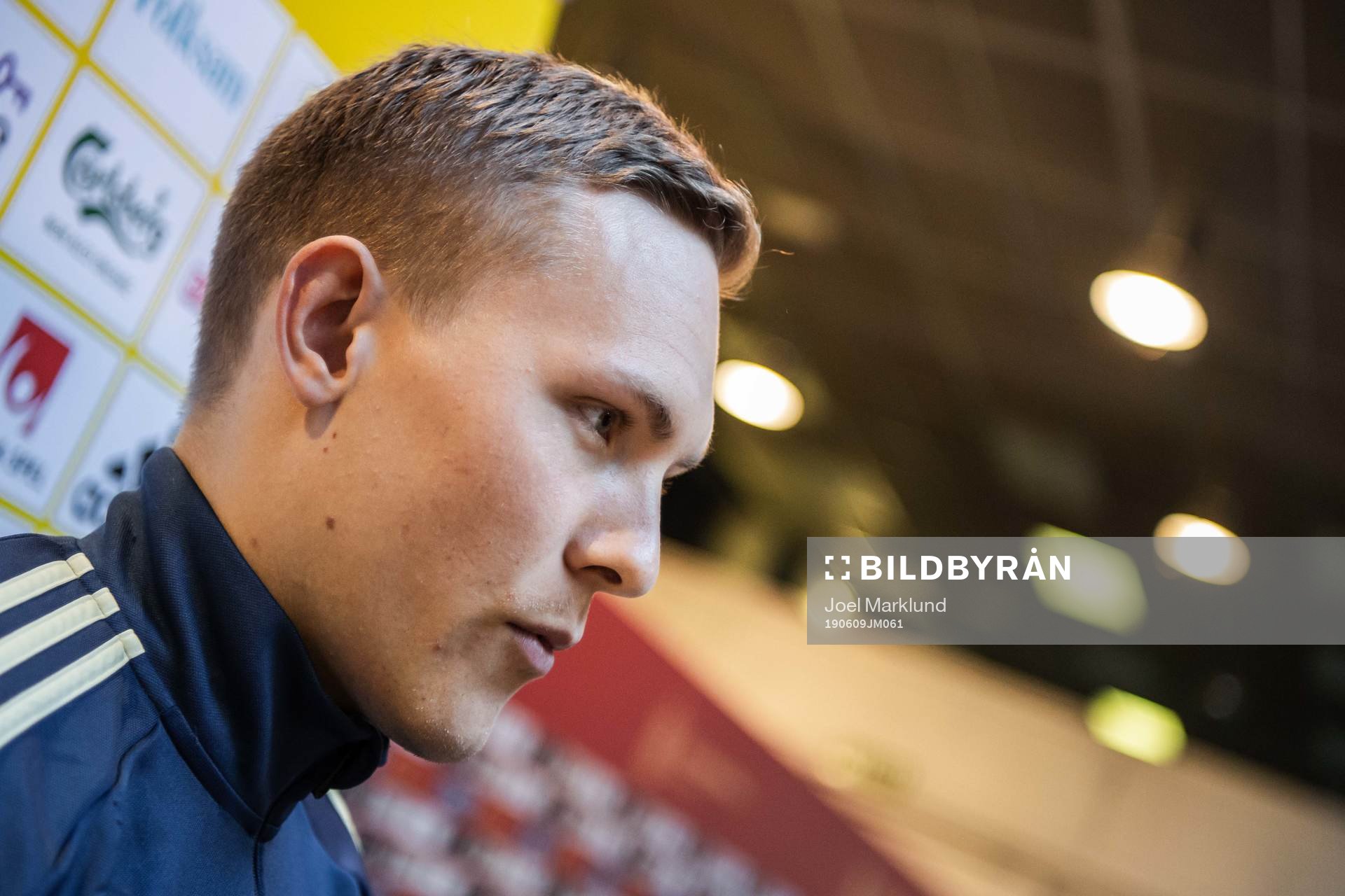 Ludwig Augustinsson of the Swedish national football team