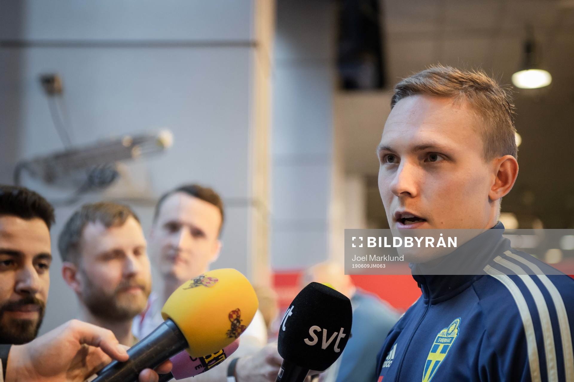 Ludwig Augustinsson of the Swedish national football team