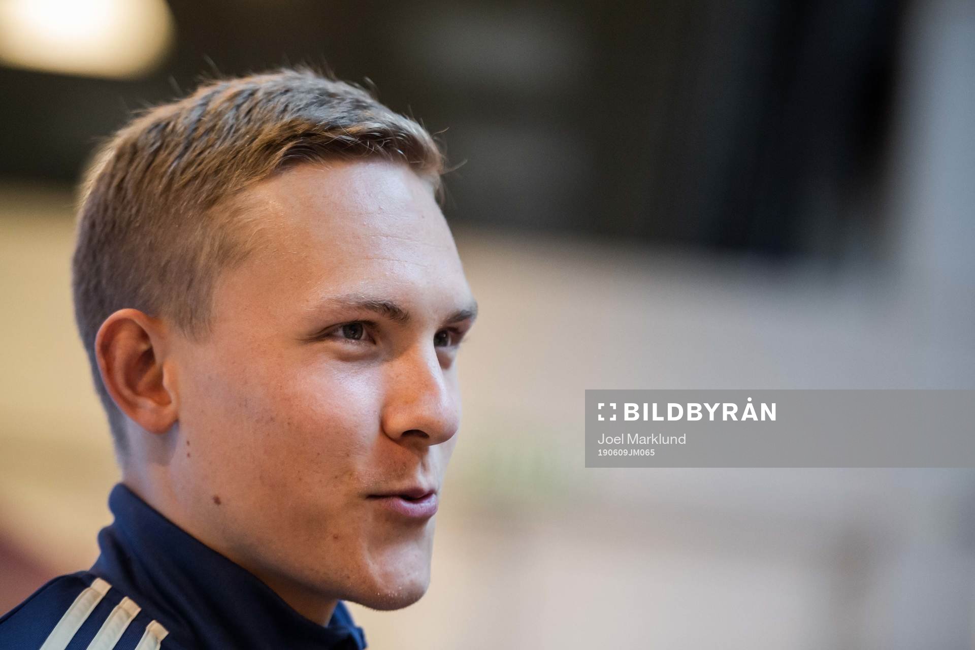 Ludwig Augustinsson of the Swedish national football team