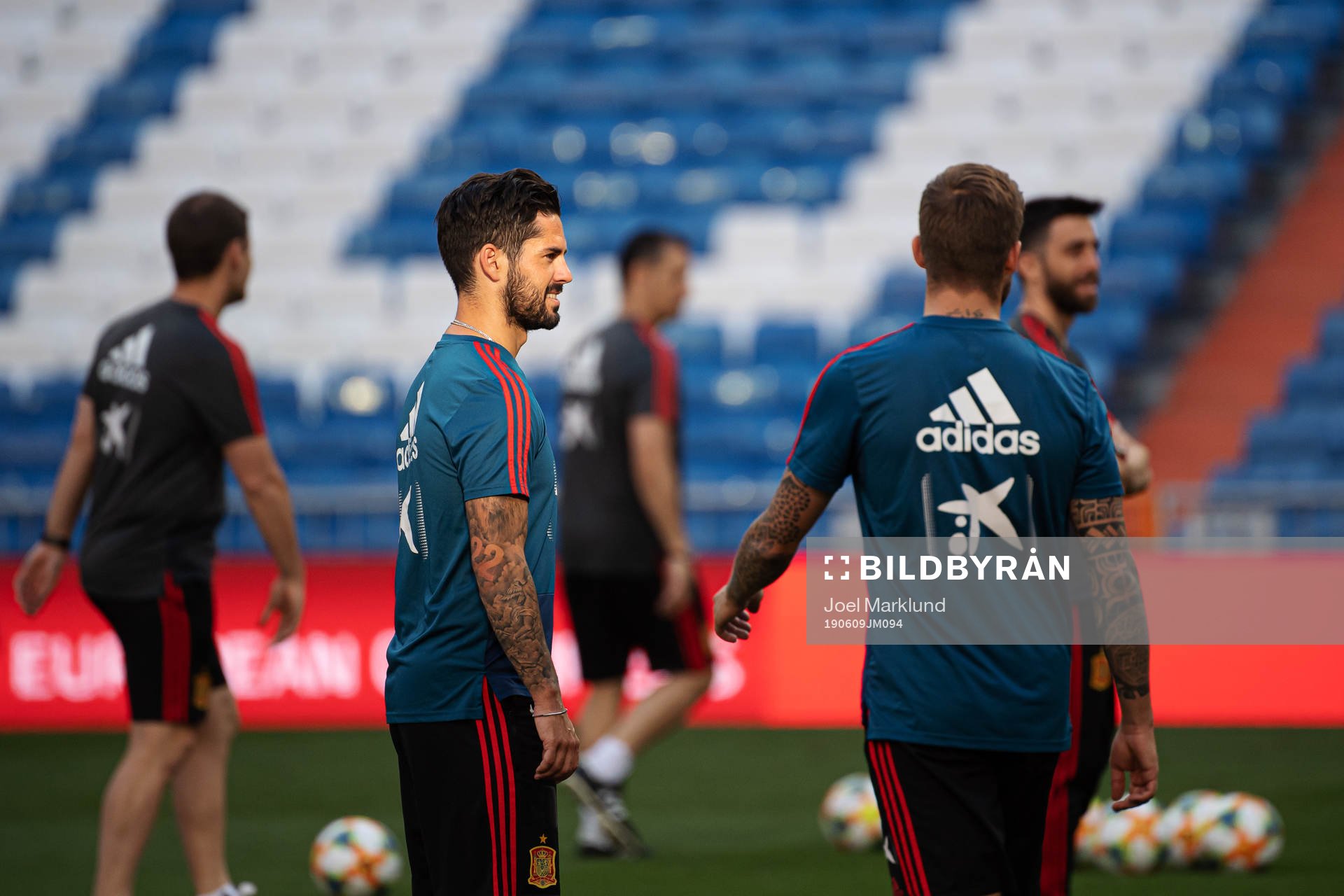 Isco of the Spanish national football team