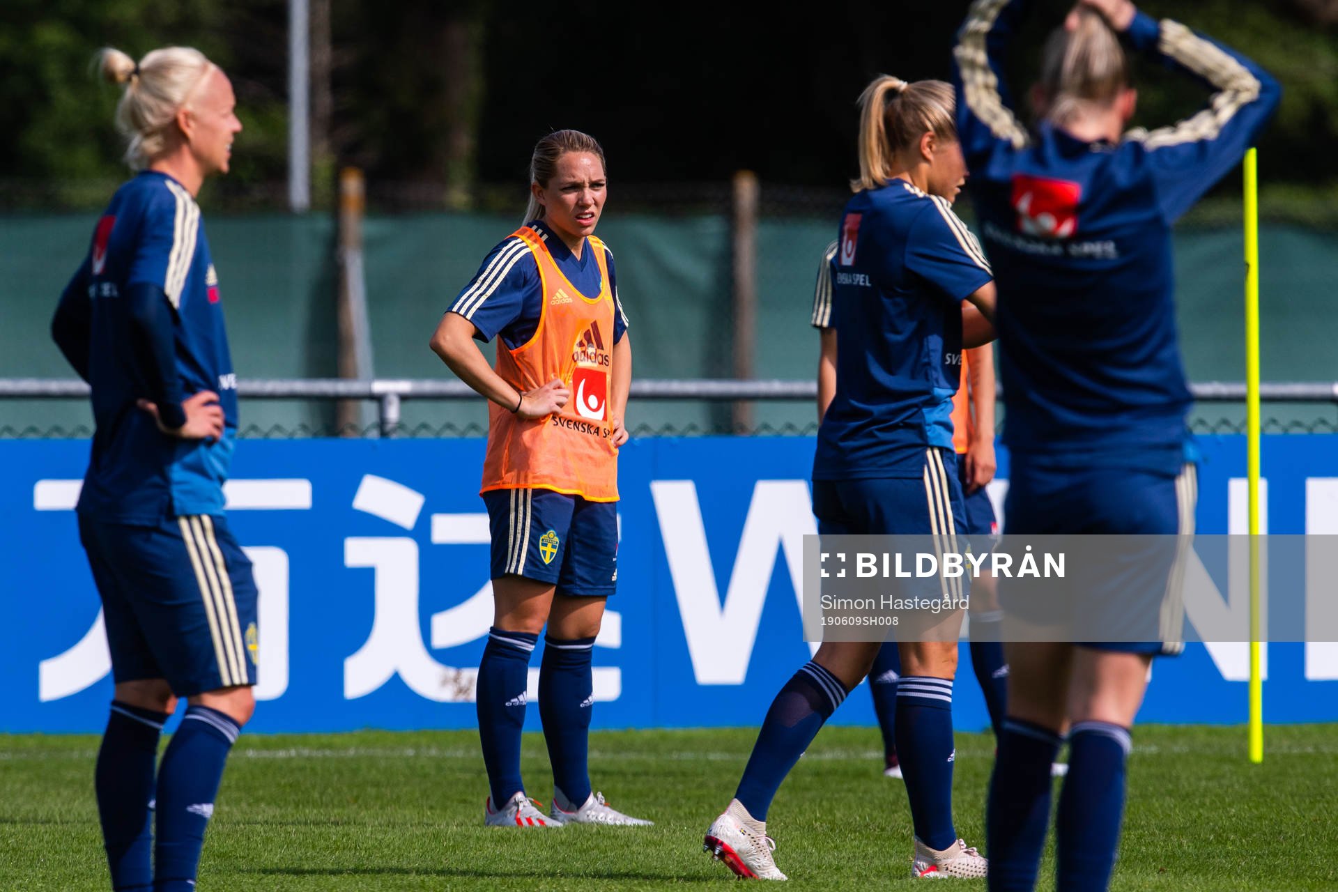 Elin Rubensson of Swedish national women football team