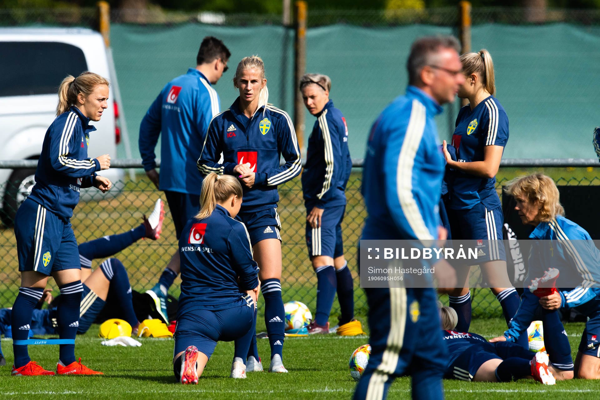 Sofia Jakobsson of Swedish national women football team