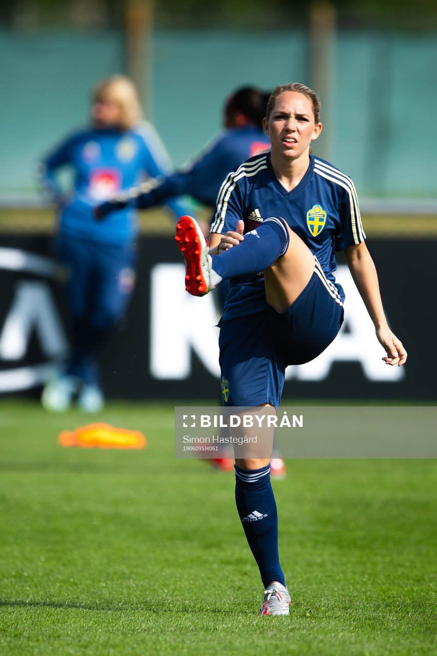 Elin Rubensson of Swedish national women football team