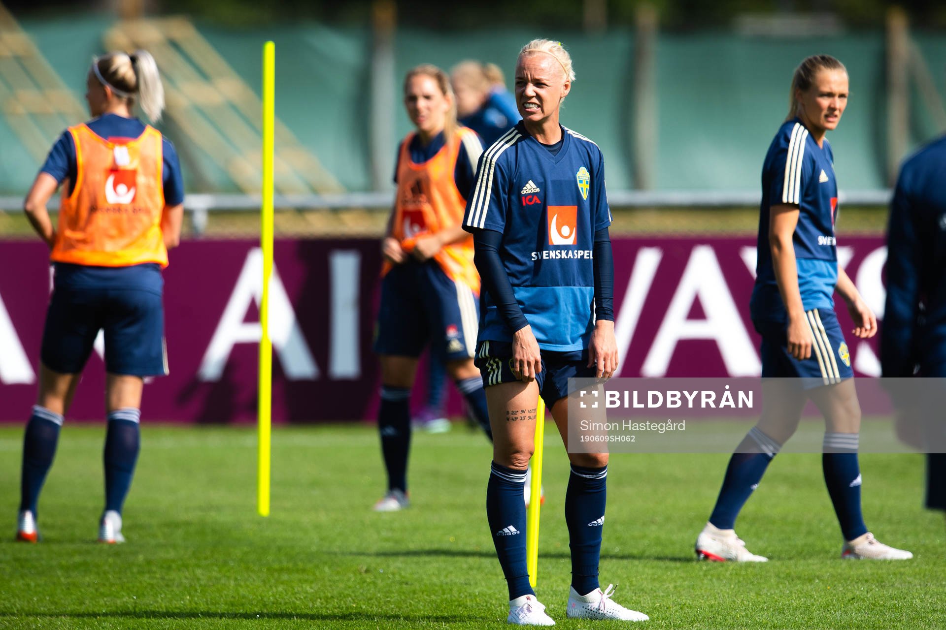 Caroline Seger of Swedish national women football team