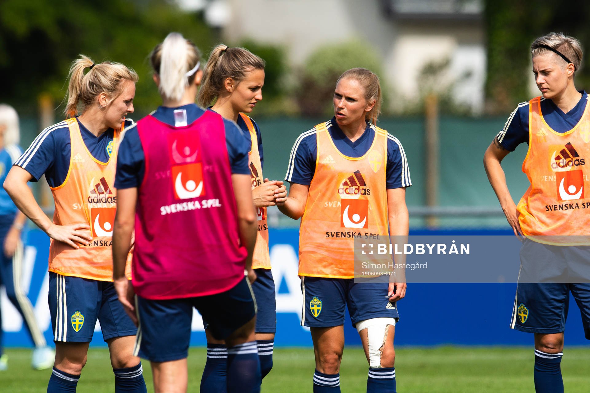 Mimmi Larsson , Nathalie Björn, Jonna Andersson and Lina