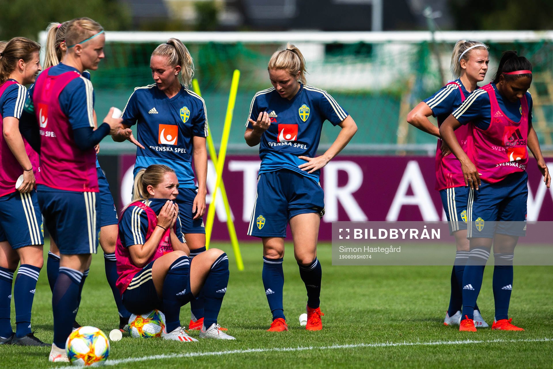 Elin Rubensson of Swedish national women football team