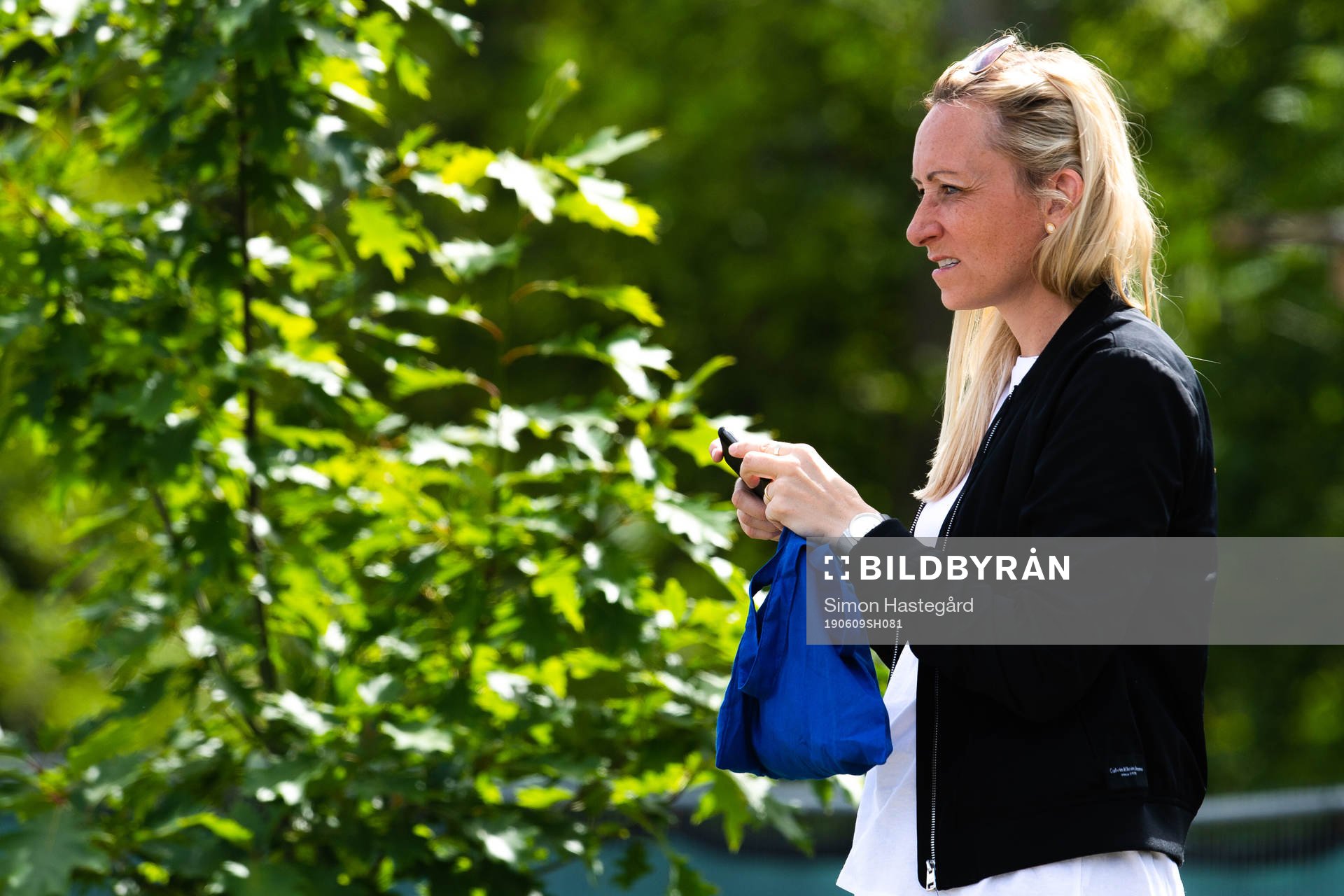 Elisabet Gunnarsdottir, head coach of football club